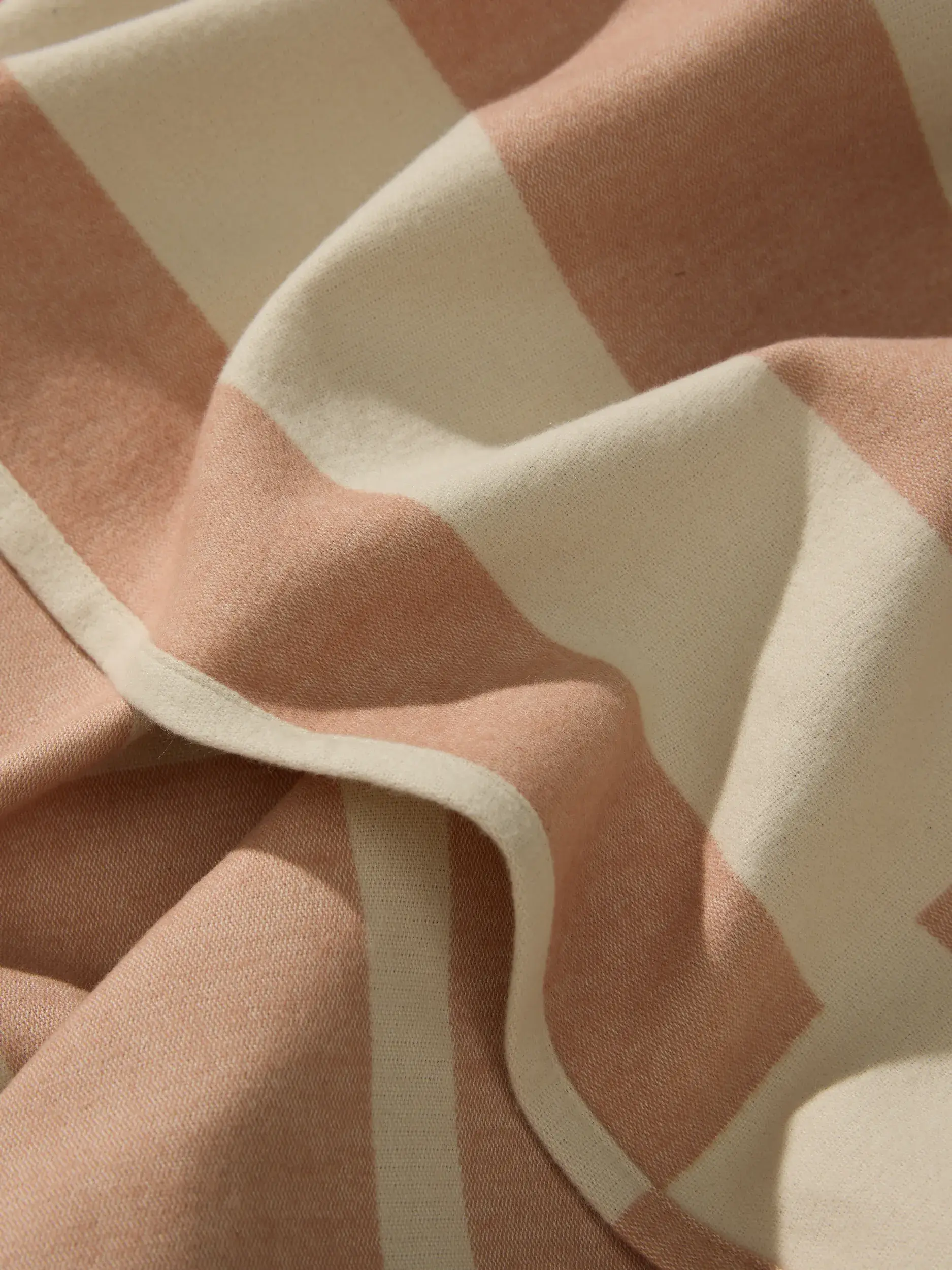 Cotton Blanket Reed Brown by benuta Nest