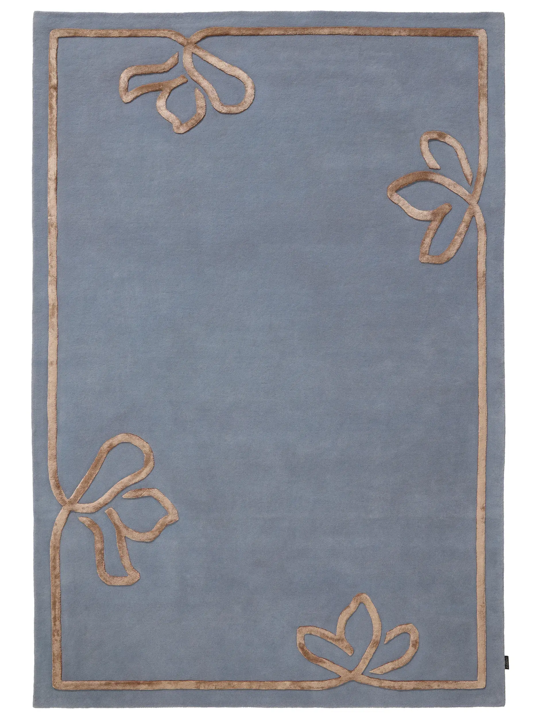 Tapis Sakura en 80% Laine (50% de Nouvelle-Zélande), 20% Lyocell (TENCEL™) en  de benuta Finest