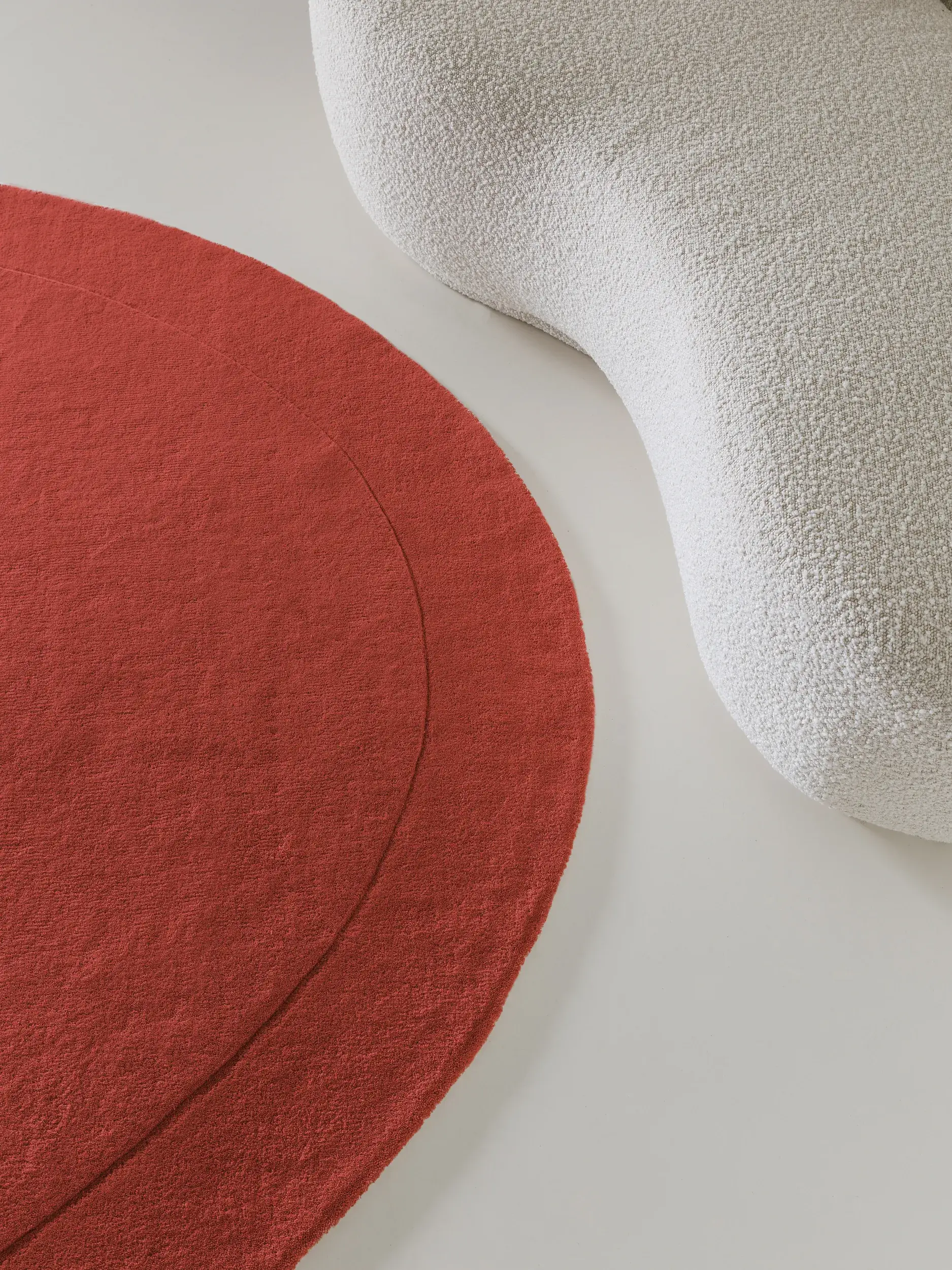 Teppich Shape aus 100% Wolle in  von benuta Pure