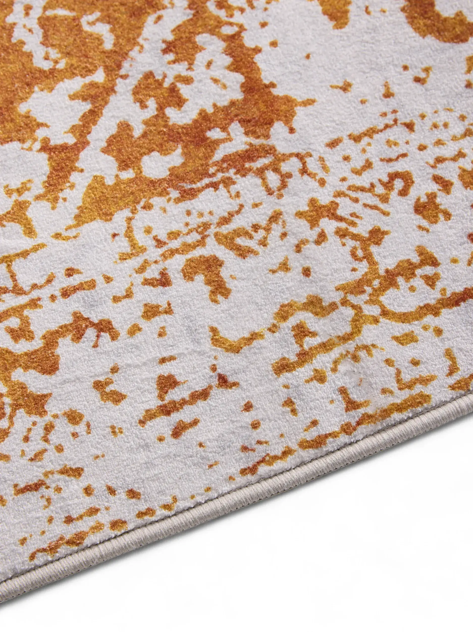 Rug made of 100% Polyester in Grey with a 100% Polyester high pile by benuta Nest