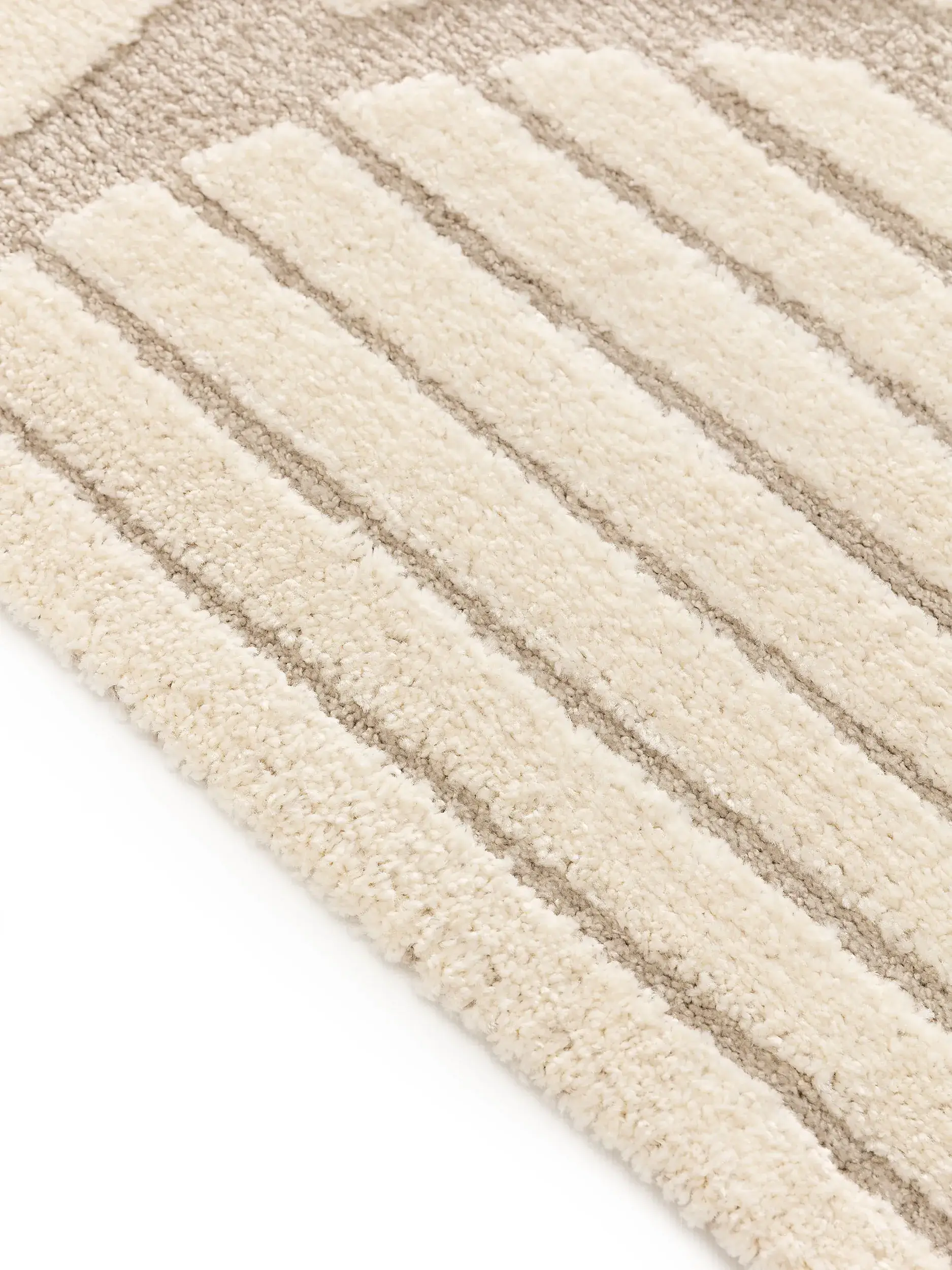 Rug Eve made of 60% Polypropylen, 40% Polyester in Beige by benuta Nest