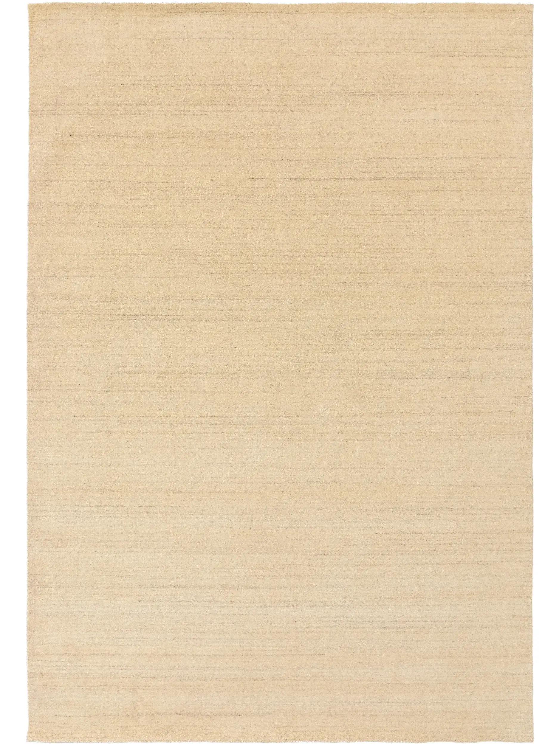 Matta av 100% Ull i Beige med 100% Ull hög lugg från benuta nest
