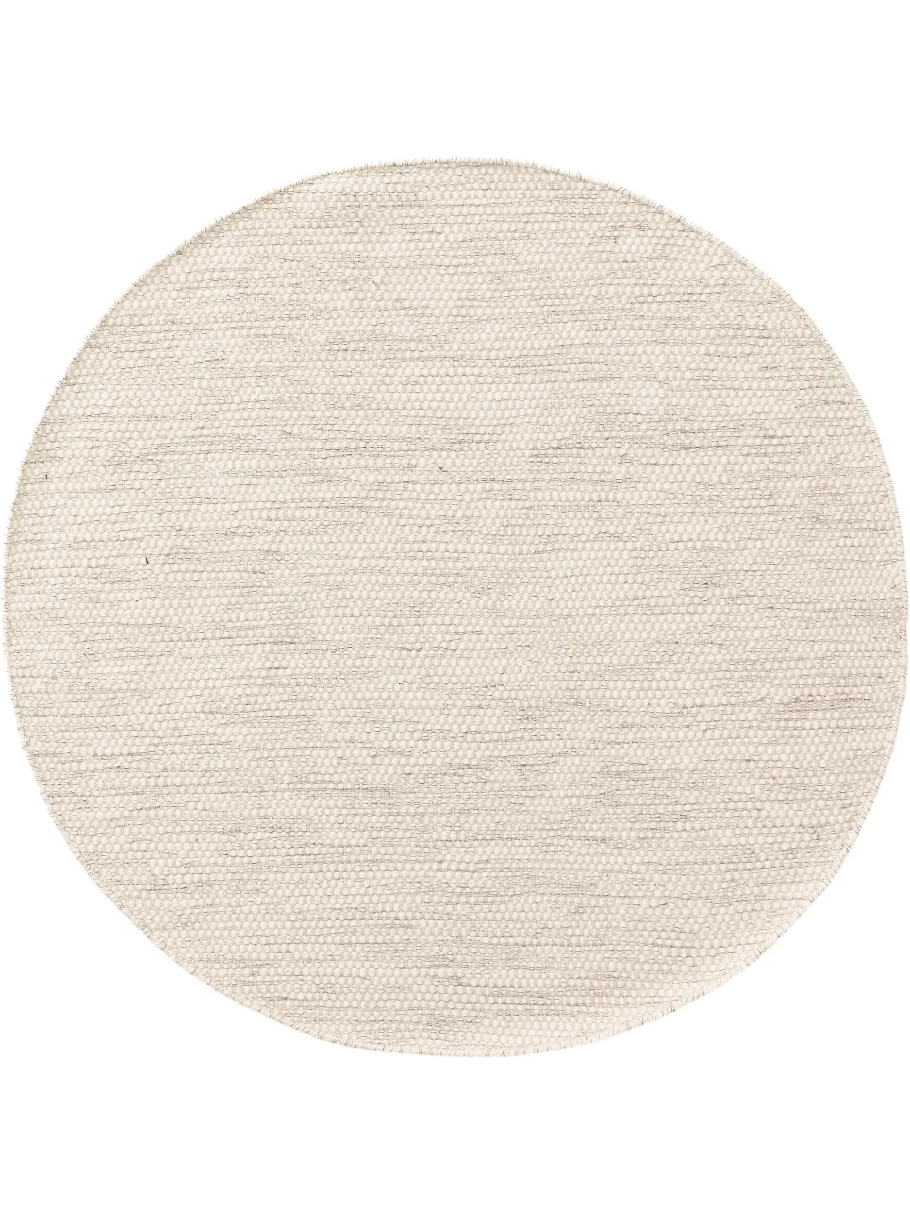 Rug made of 80% Wolle, 20% Baumwolle in Beige with a 80% Wolle, 20% Baumwolle high pile by benuta Pure