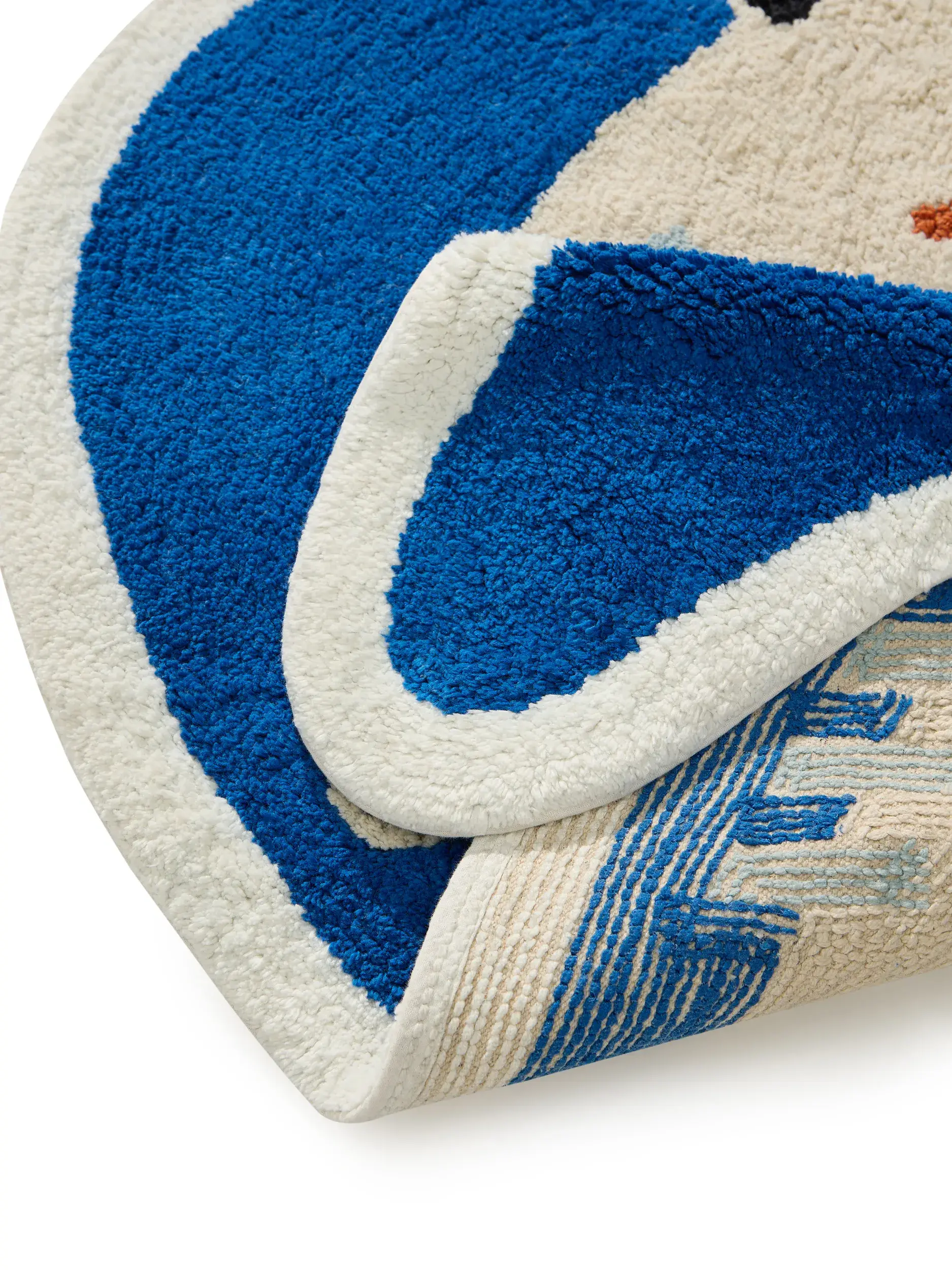 Rug Narius made of 100% Cotton in  by Lytte