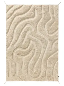 Wollteppich Minos Cream