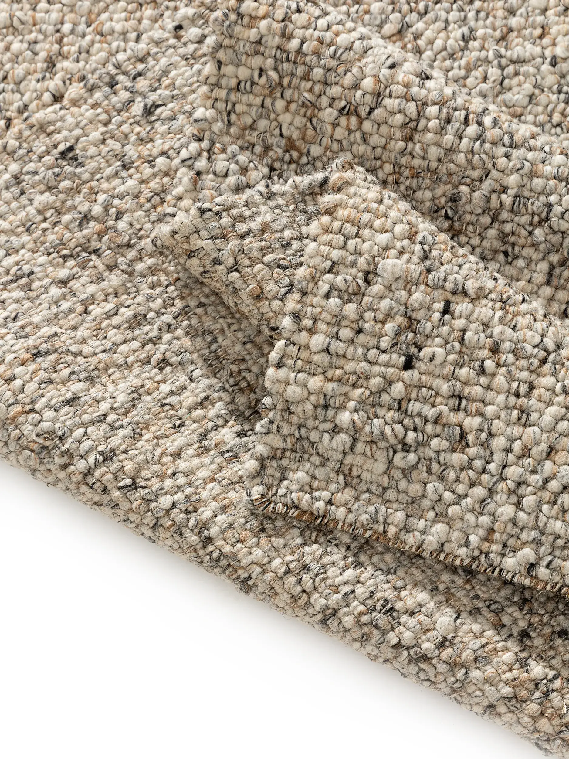 Tapis en 70% Laine (de Nouvelle-Zélande), 30% Polyester en Multicouleur avec une pile de 70% Laine (de Nouvelle-Zélande), 30% Polyester de hauteur de benuta pure