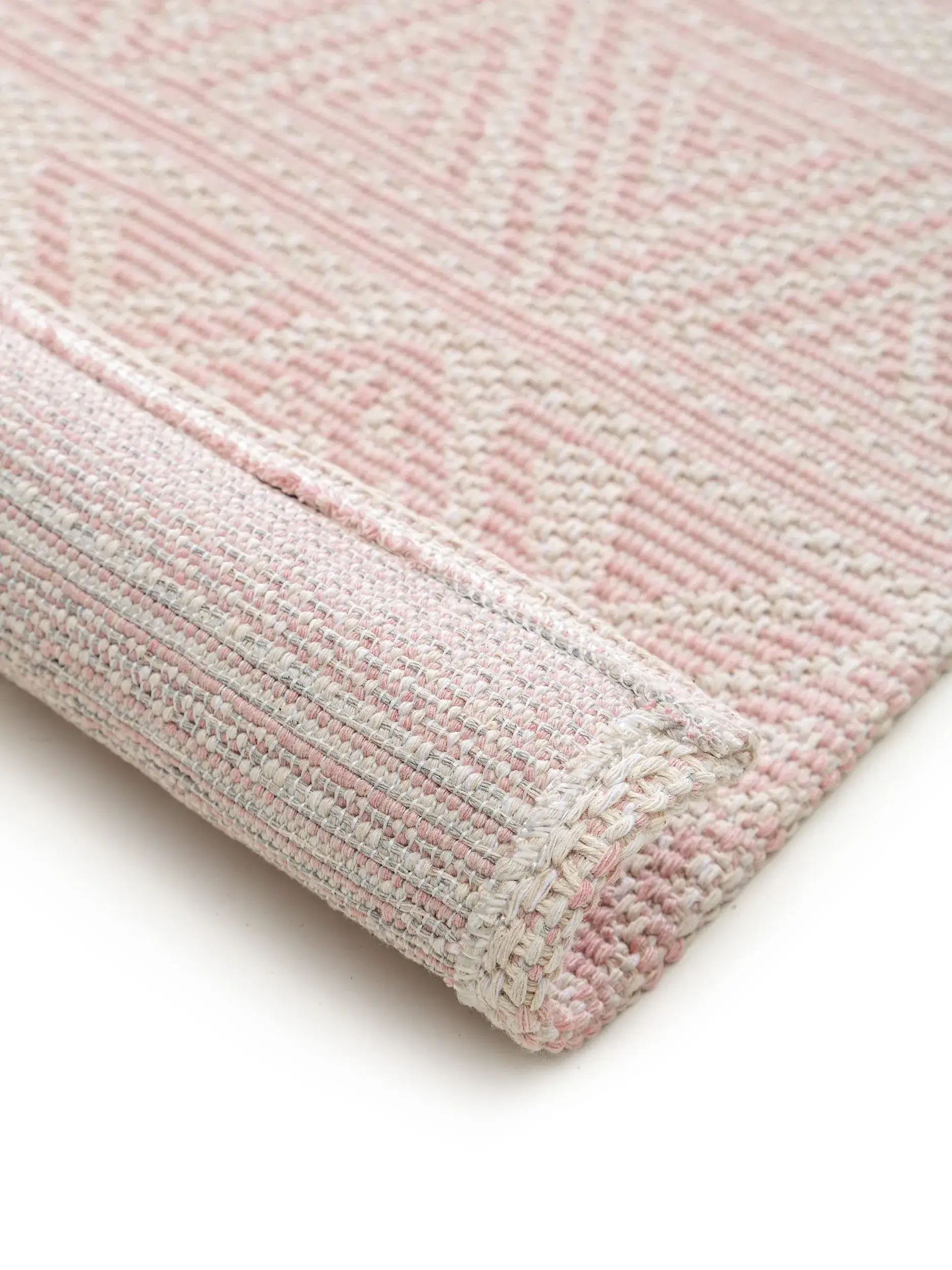 Teppich Cooper aus 100% Baumwolle in Rosa von benuta