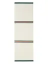 Wollteppich Läufer Livio Ivory/Grün