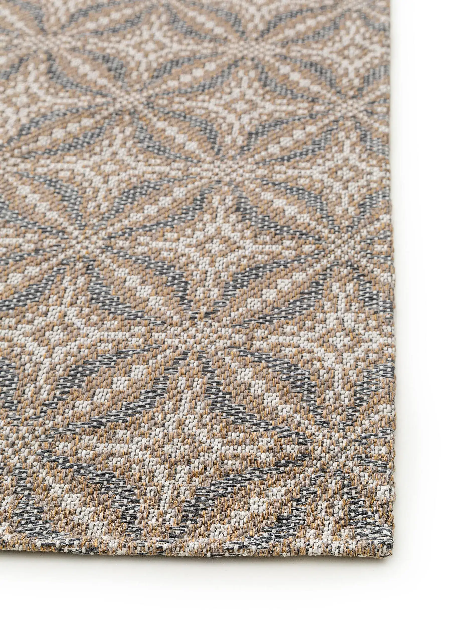 Teppich aus 100% Baumwolle in Beige mit 100% Baumwolle hohem Flor von benuta Nest