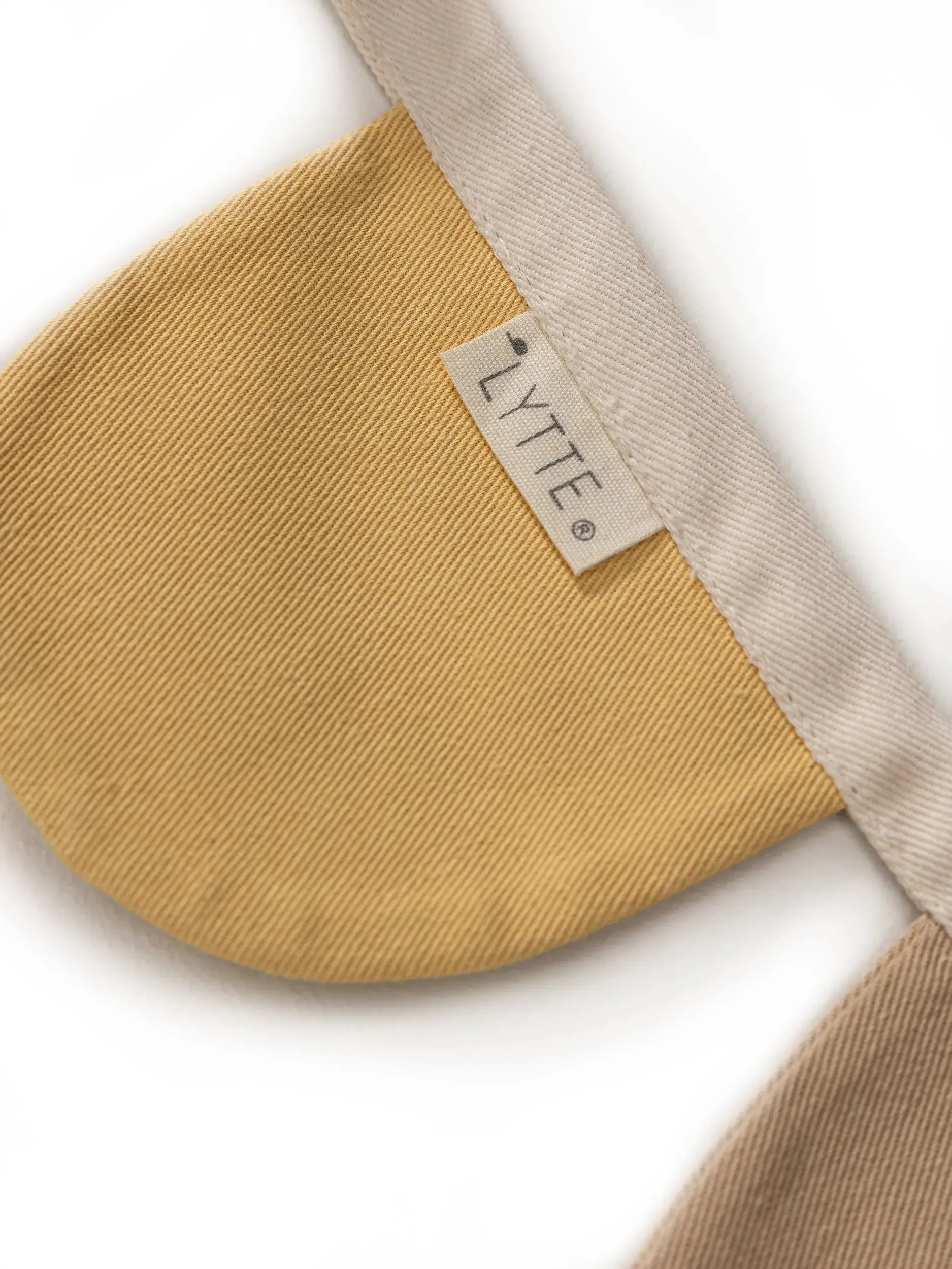 Wanddeko Hana Beige/Gelb i Floral-design laget av 100 % bomull fra Lytte