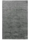 Tappeto in viscosa Nova Grigio scuro