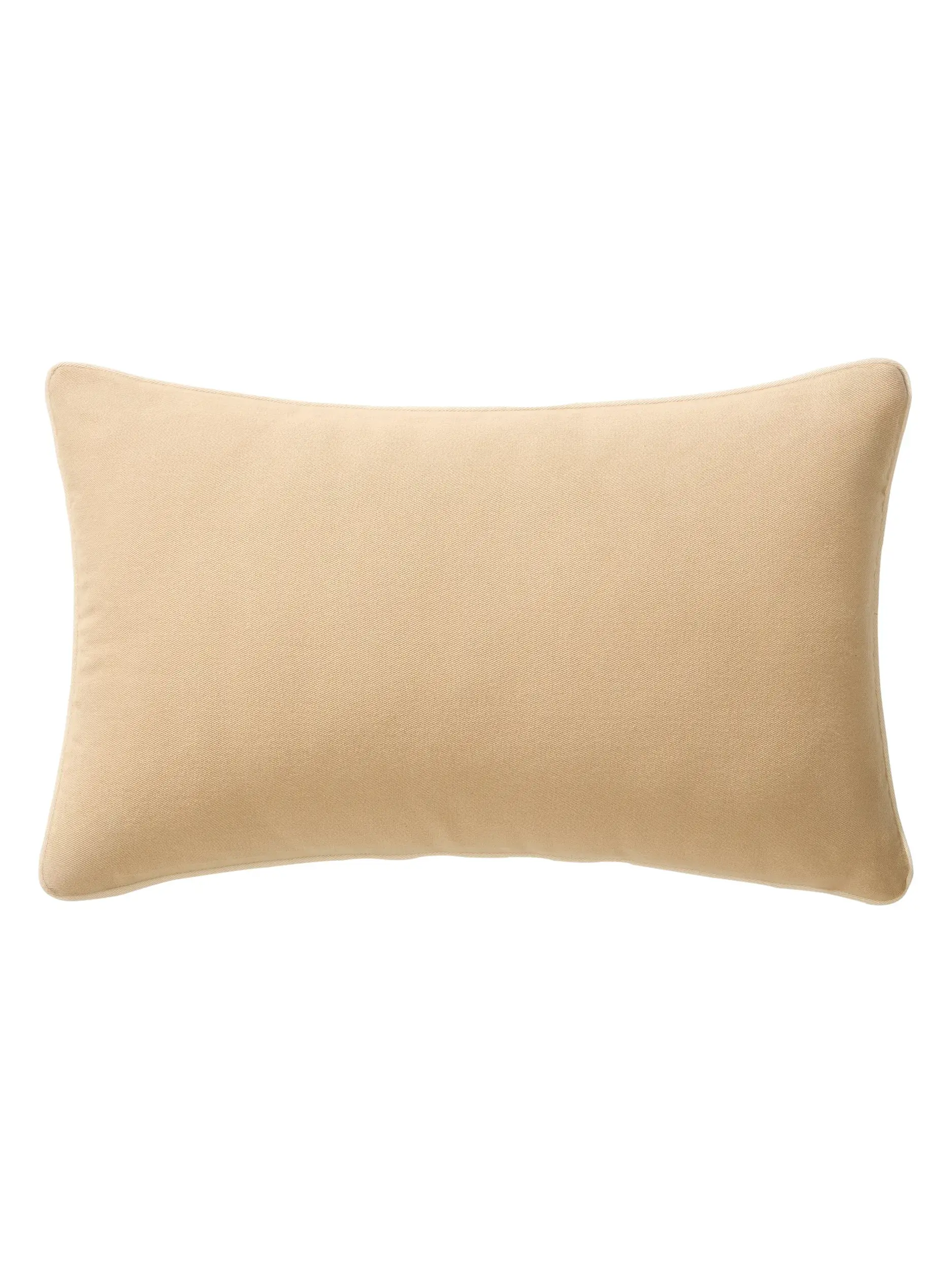 Pude Ines Beige/Cremehvid fra benuta pure