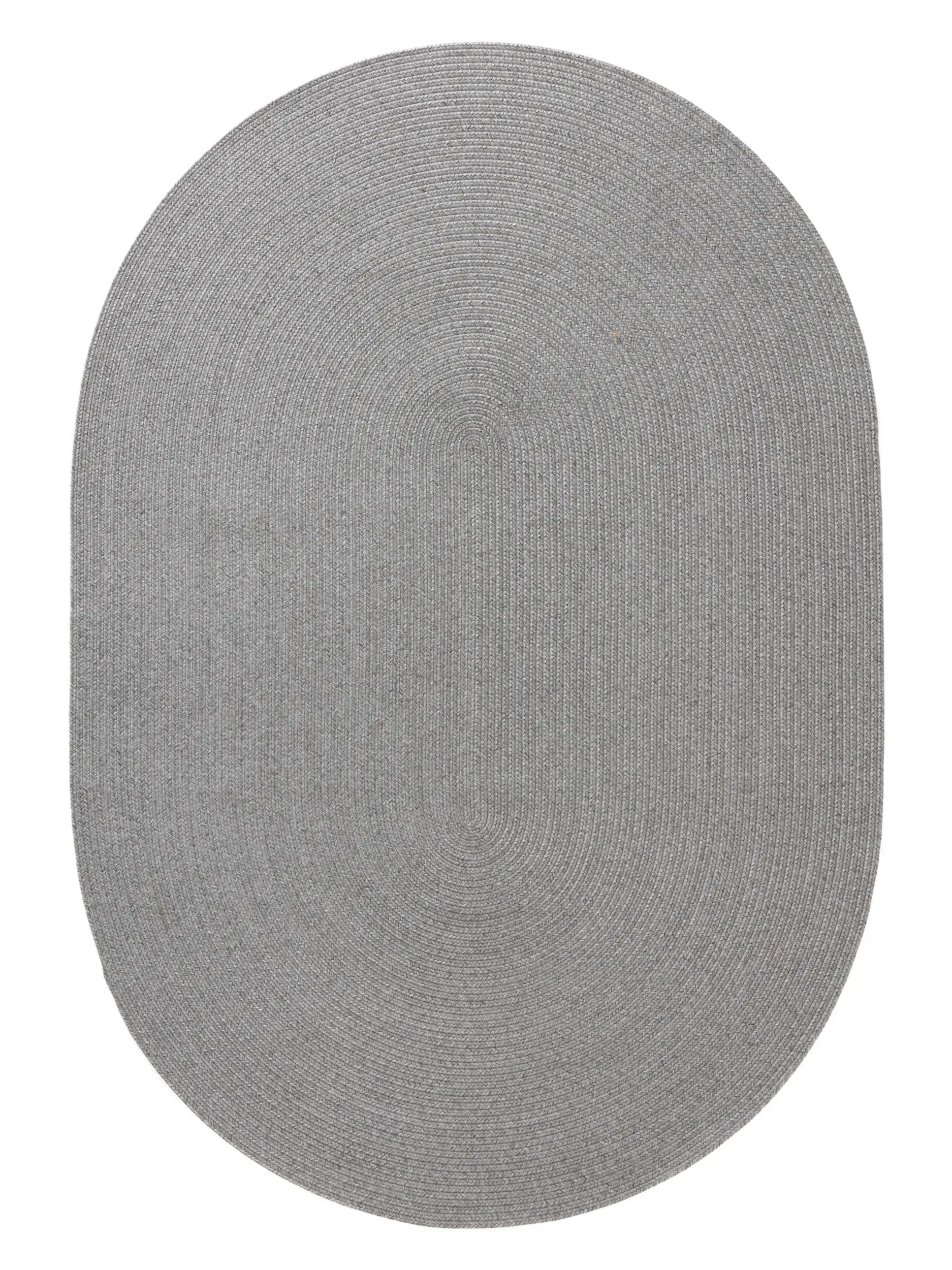 Rug made of 80% Polypropylen, 20% Polyester in Grau with a 80% Polypropylen, 20% Polyester high pile by benuta Nest