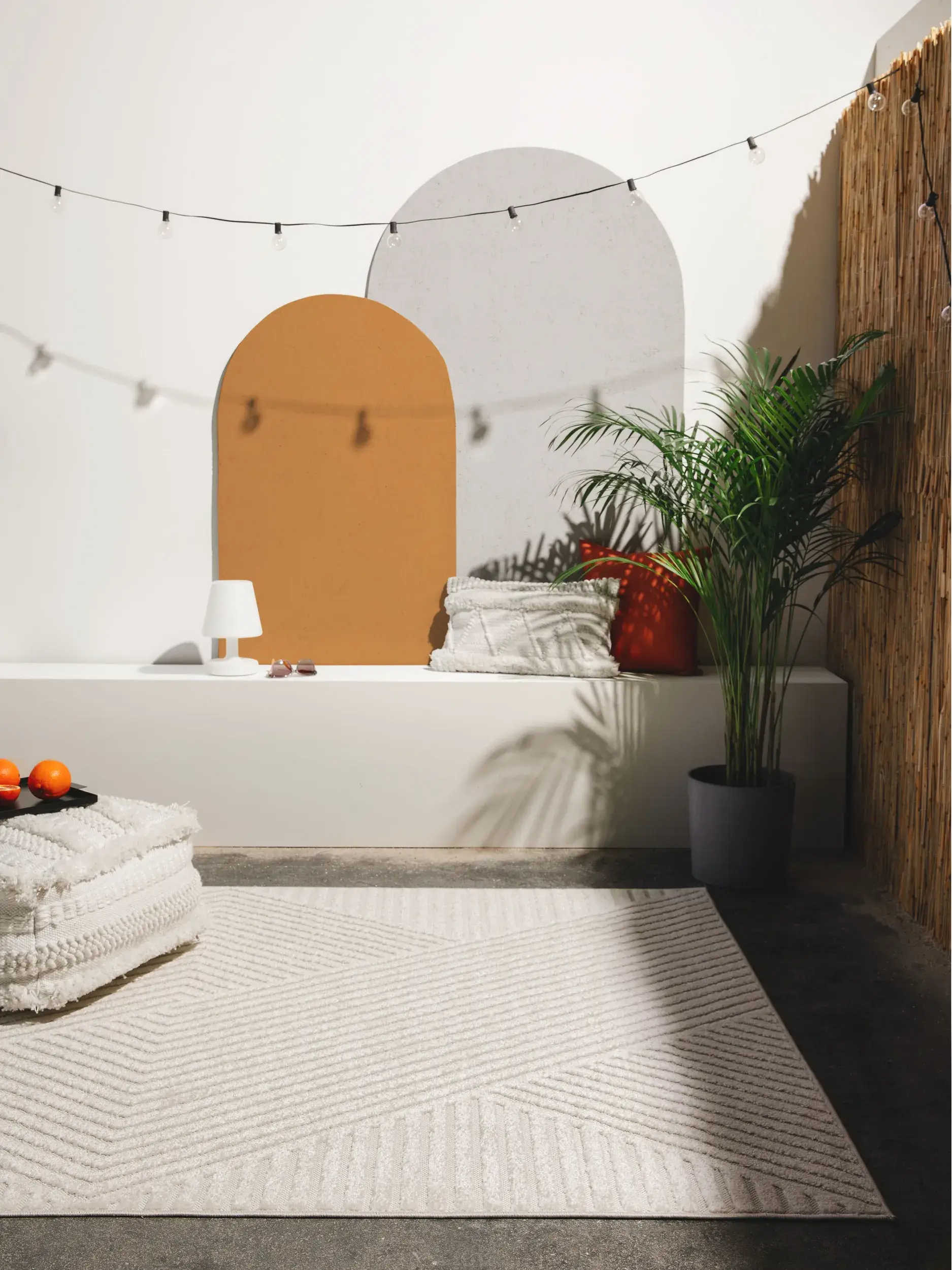 In- & Outdoor-Teppich Mars Cream von 