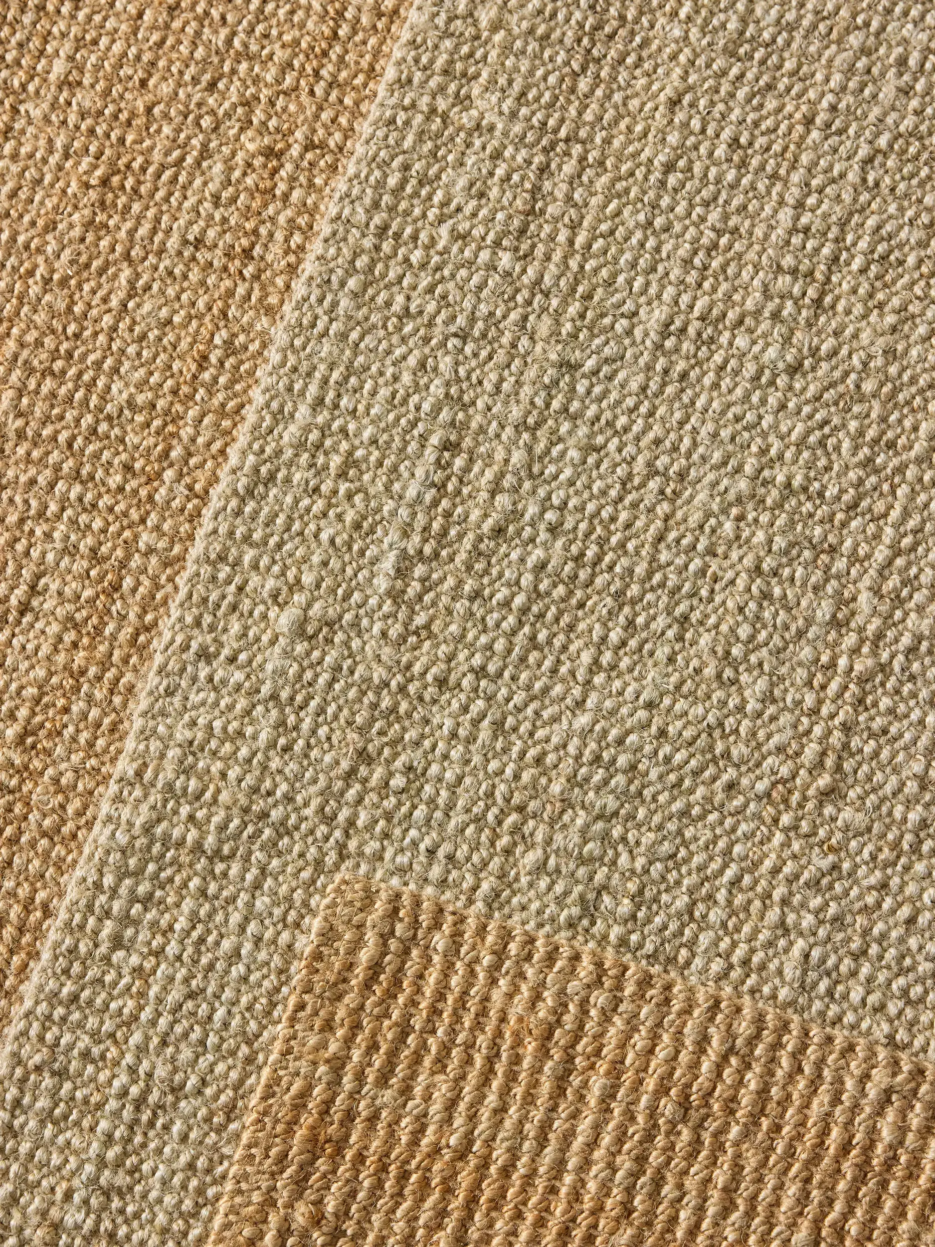 Teppich Svea aus 100% Jute in Beige von benuta Pure