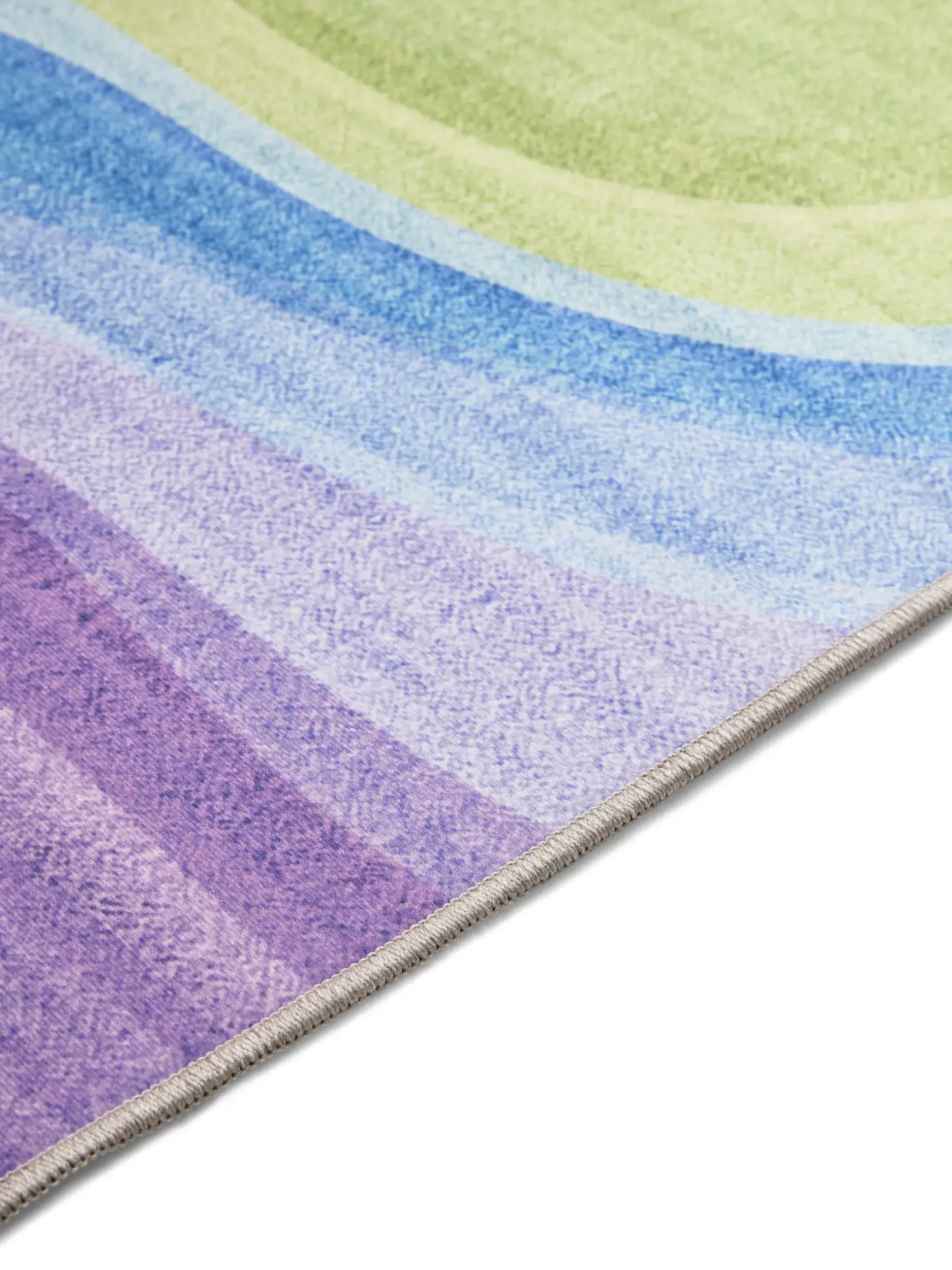 Tappeto di 100% Poliestere in Multicolor con pelo alto 100% Poliestere da benuta Basic