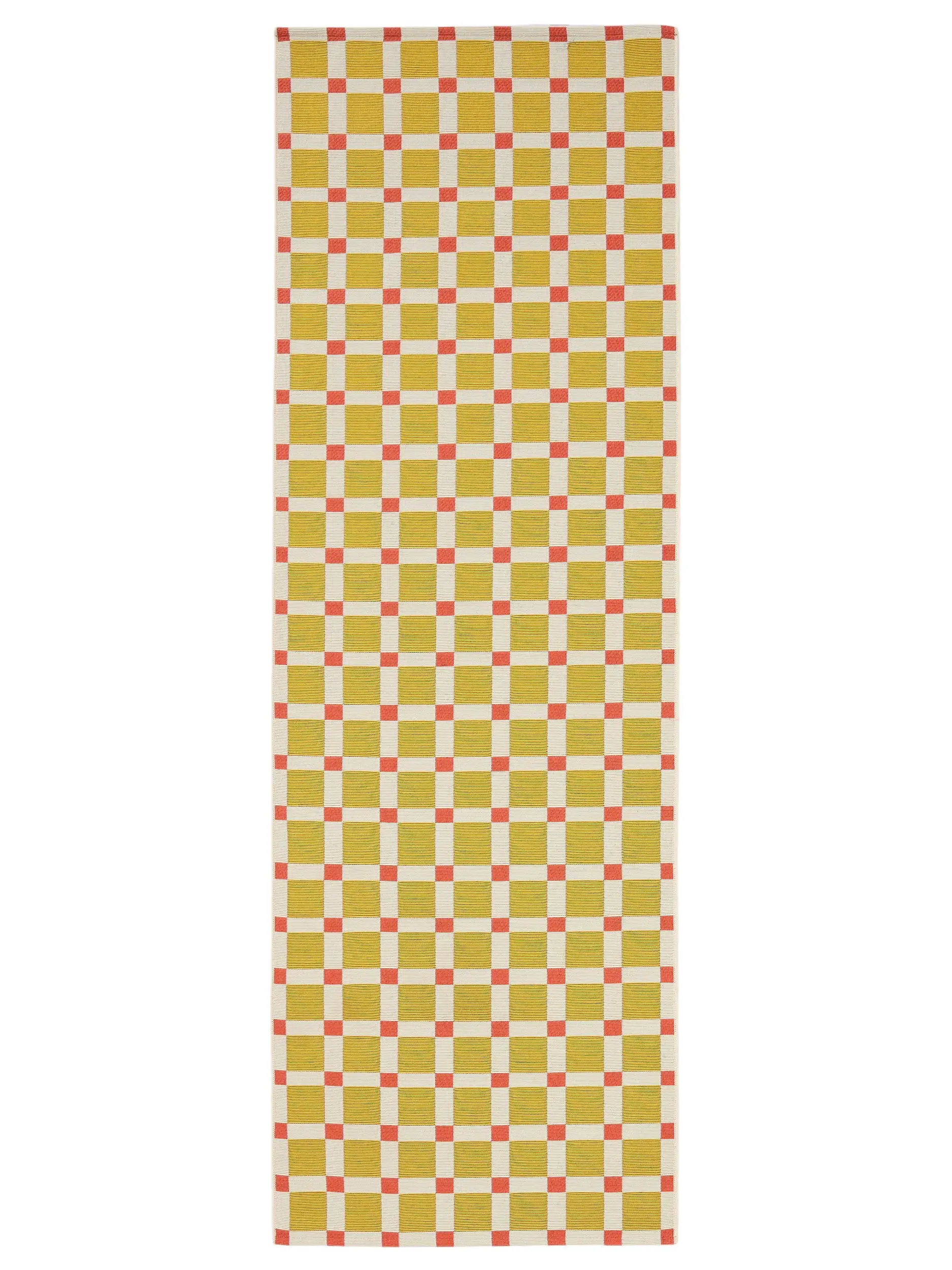 Rug made of 76% Polypropylen, 23% Polyester, 1% Latex in Orange with a 76% Polypropylen, 23% Polyester, 1% Latex high pile by benuta Pop