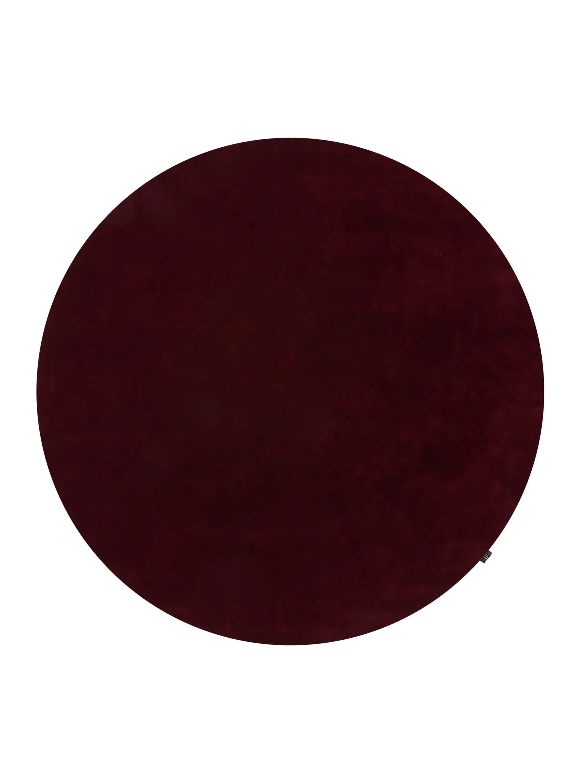 Teppich Mono aus 100% Baumwolle in Rot von benuta