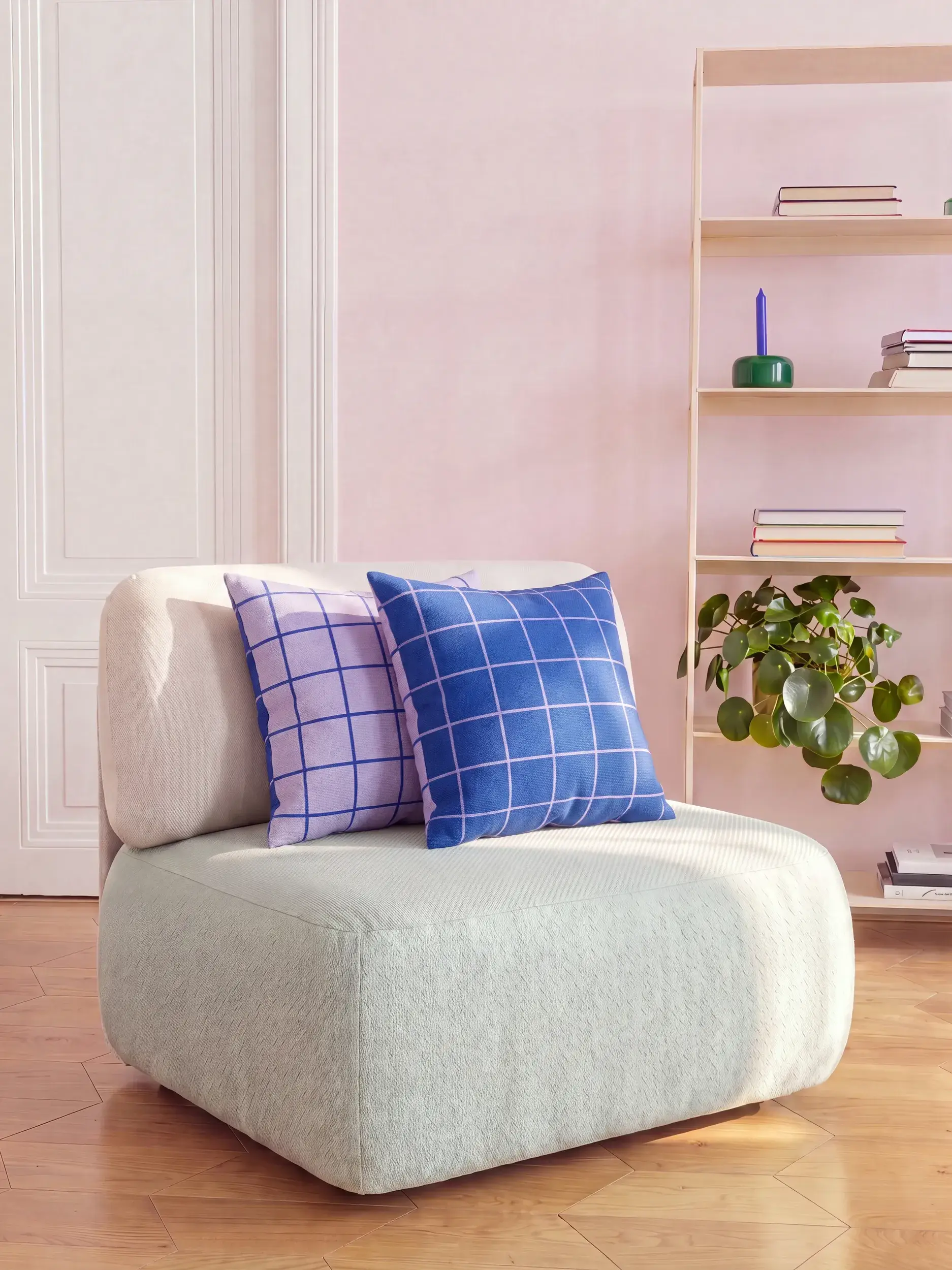 Cushion Joy Purple by benuta Pop