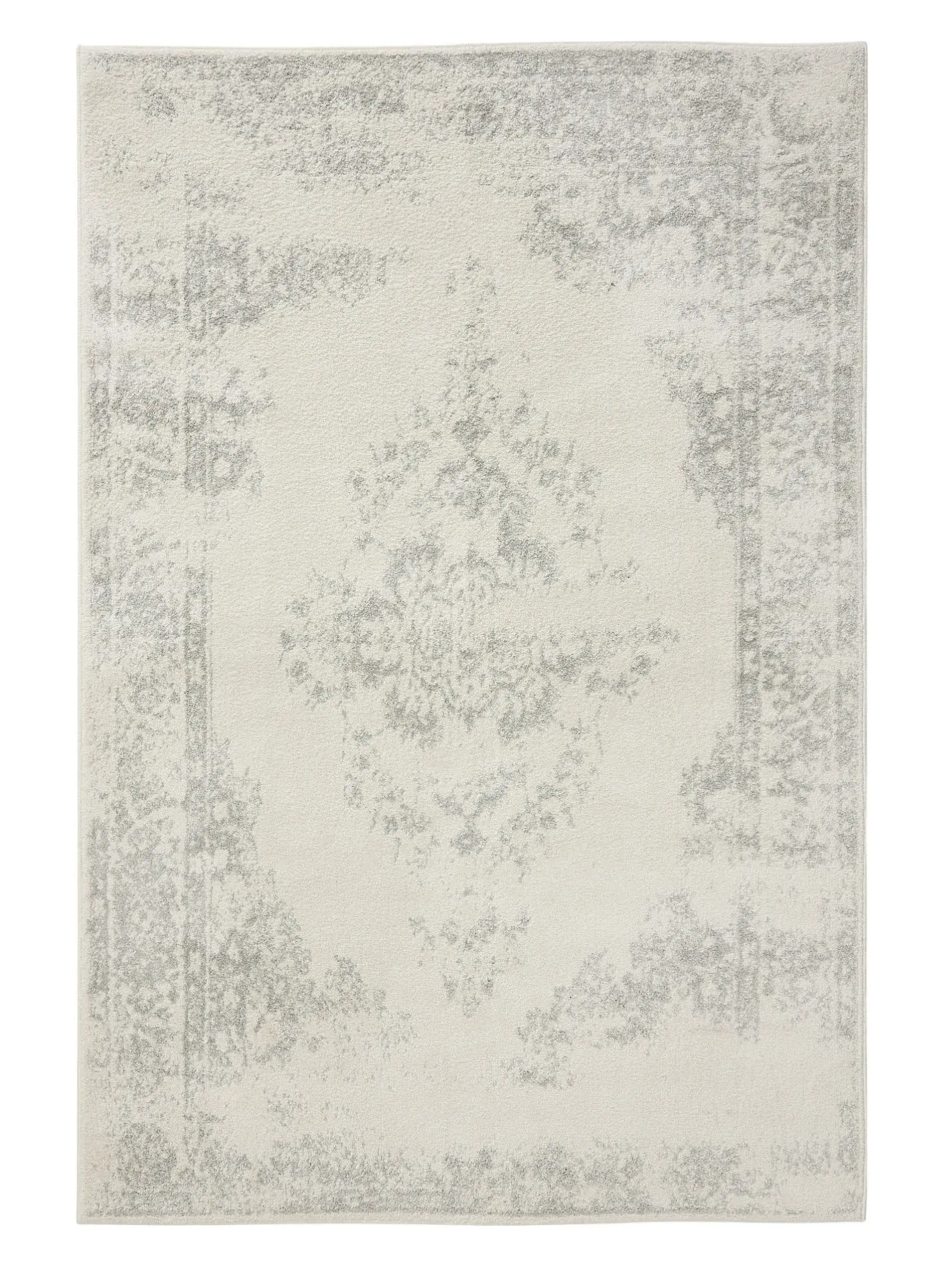 Teppich aus 100% Polypropylen in Beige mit 100% Polypropylen hohem Flor von benuta Basic