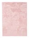 Waschbarer Hochflorteppich Nanuk Pink