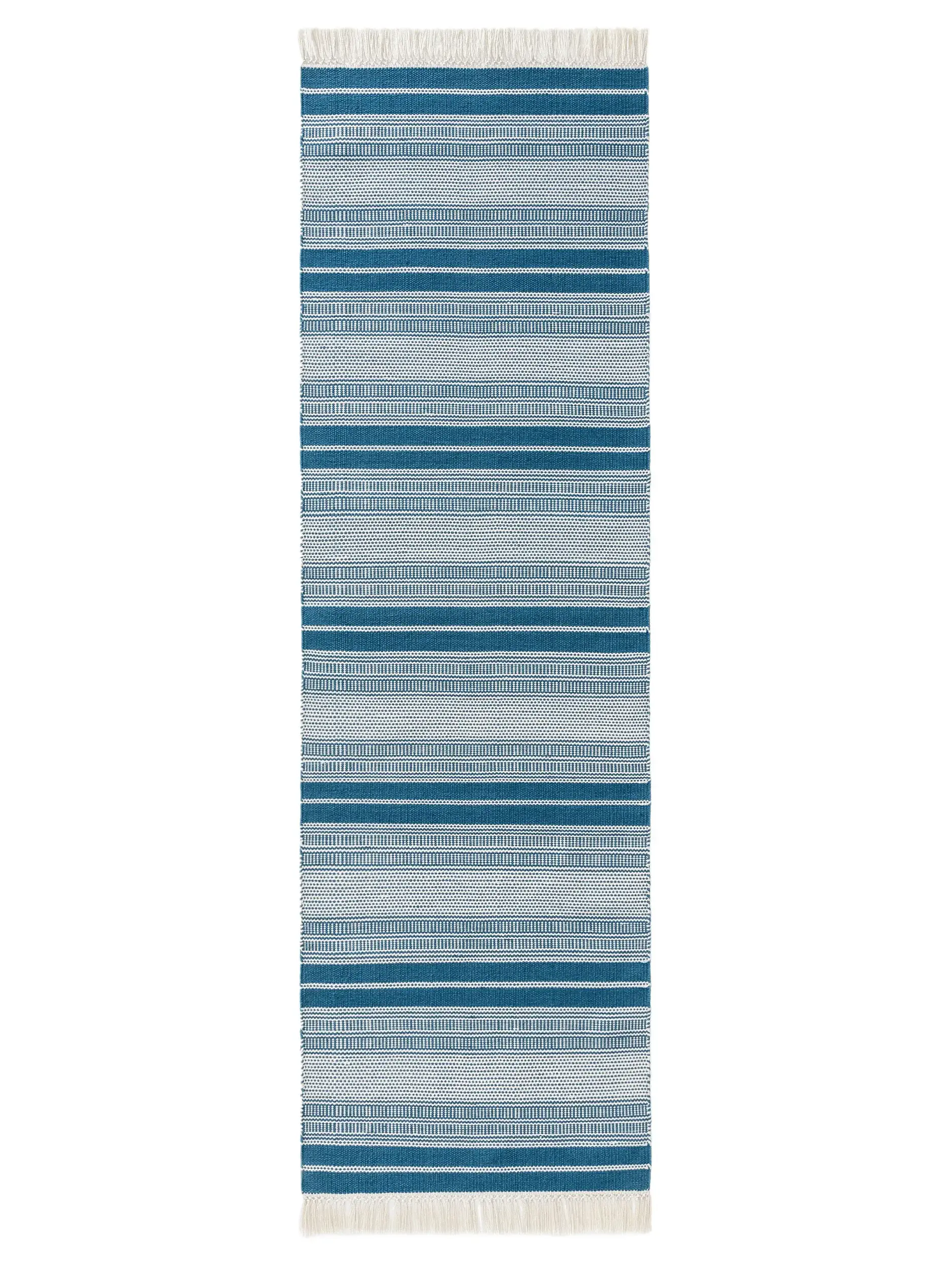 Matta av 100% Polyester (återvunnen PET) i Turkos med 100% Polyester (återvunnen PET) hög lugg från benuta nest