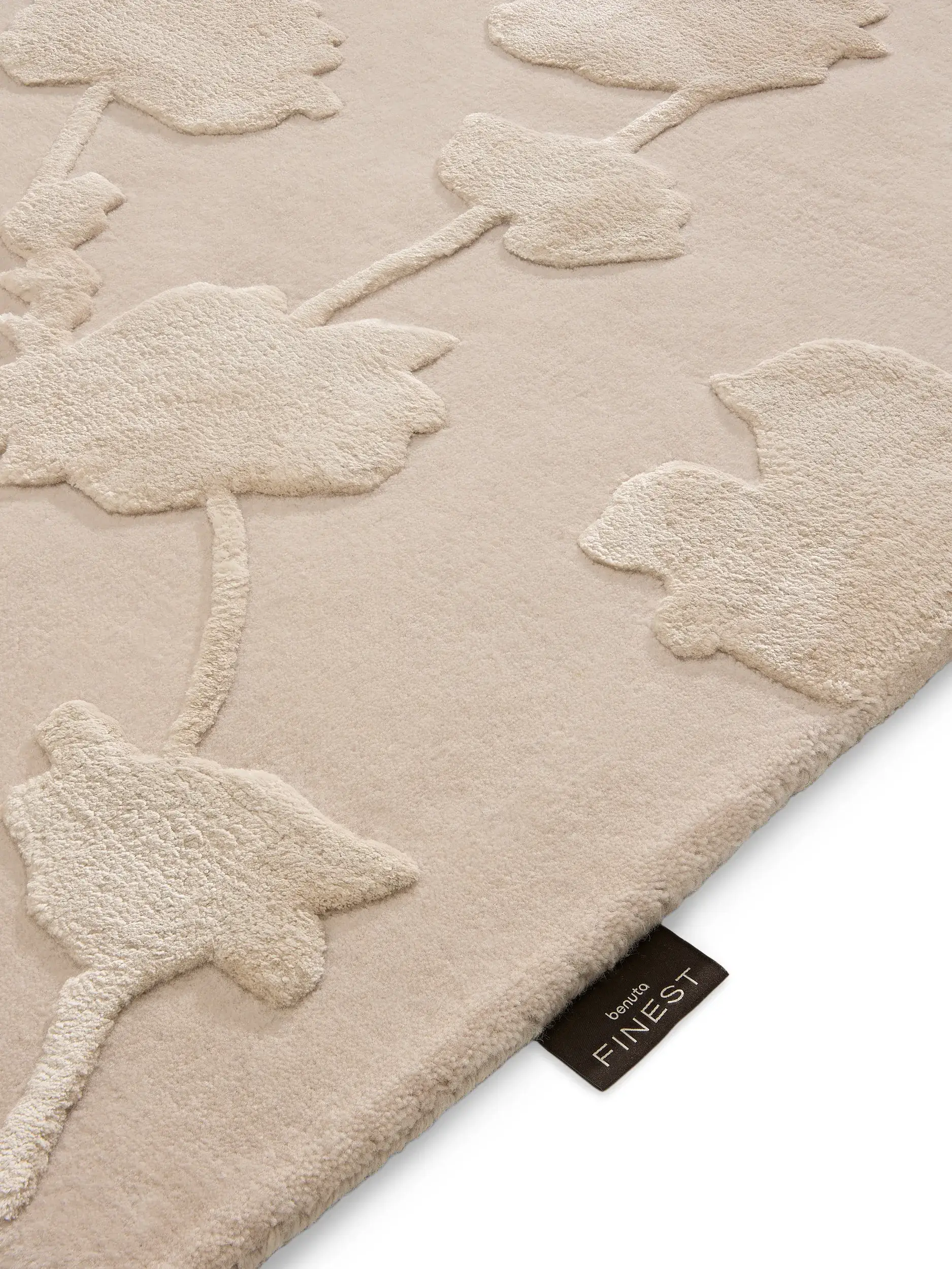 Tapis Alice en 80% Laine (50% de Nouvelle-Zélande), 20% Lyocell (TENCEL™) en  de benuta Finest