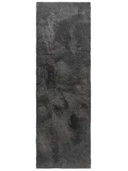 Tapis à poils longs lavable Melvin Gris