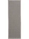 In- & Outdoor Loper Cleo Wit/Zwart