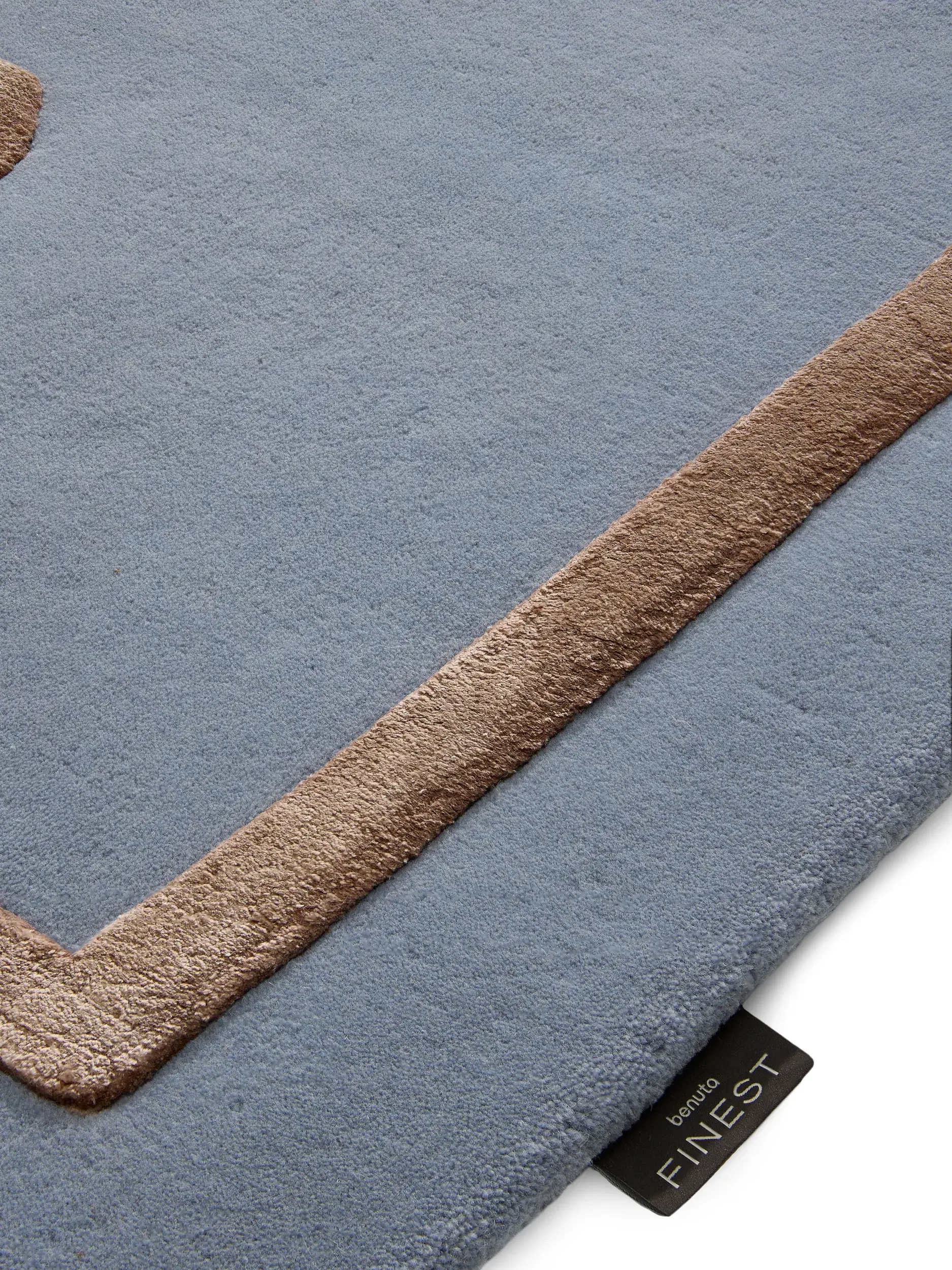 Tapis Sakura en 80% Laine (50% de Nouvelle-Zélande), 20% Lyocell (TENCEL™) en  de benuta Finest