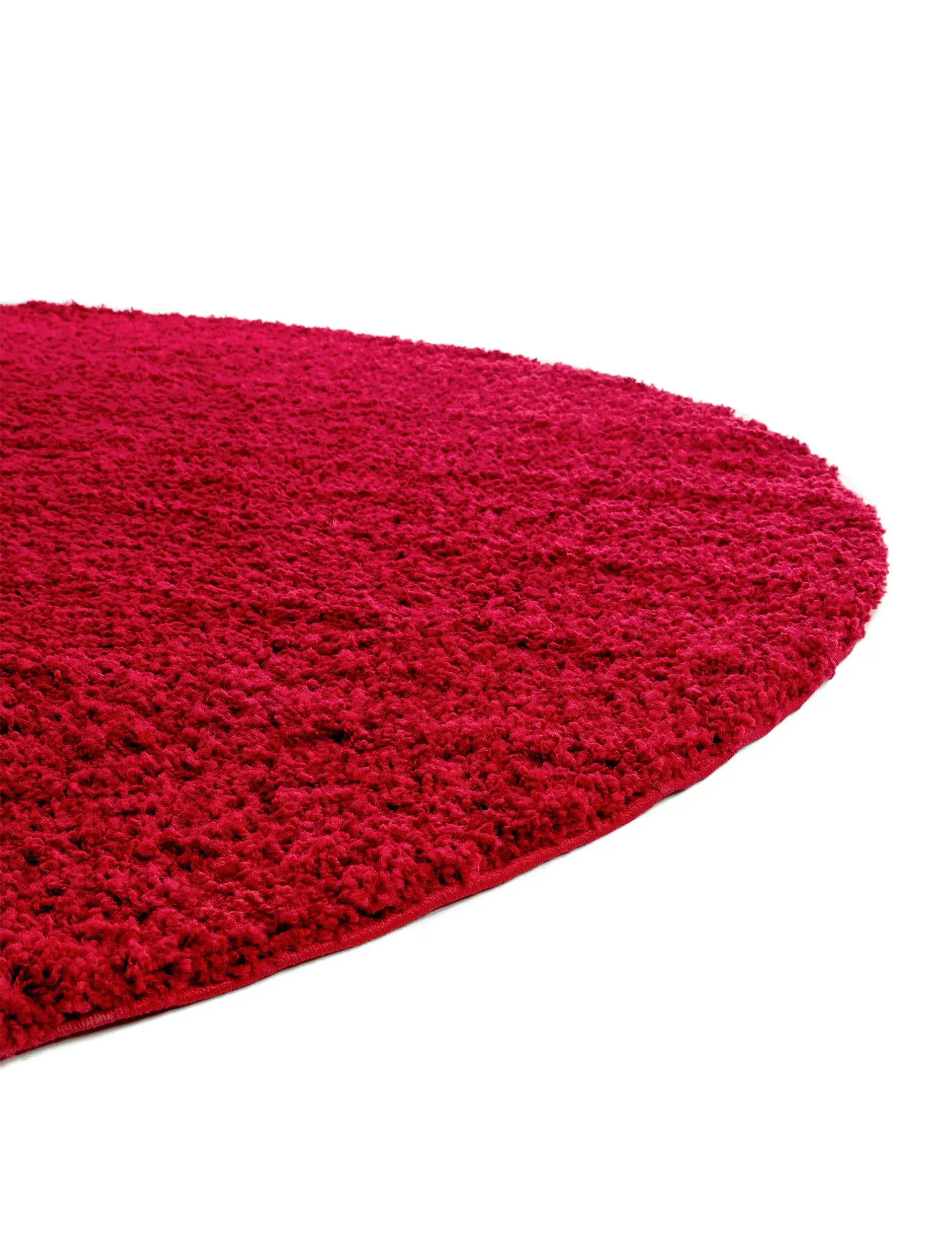 Teppich Swirls aus 100% Polypropylen in Rot von benuta