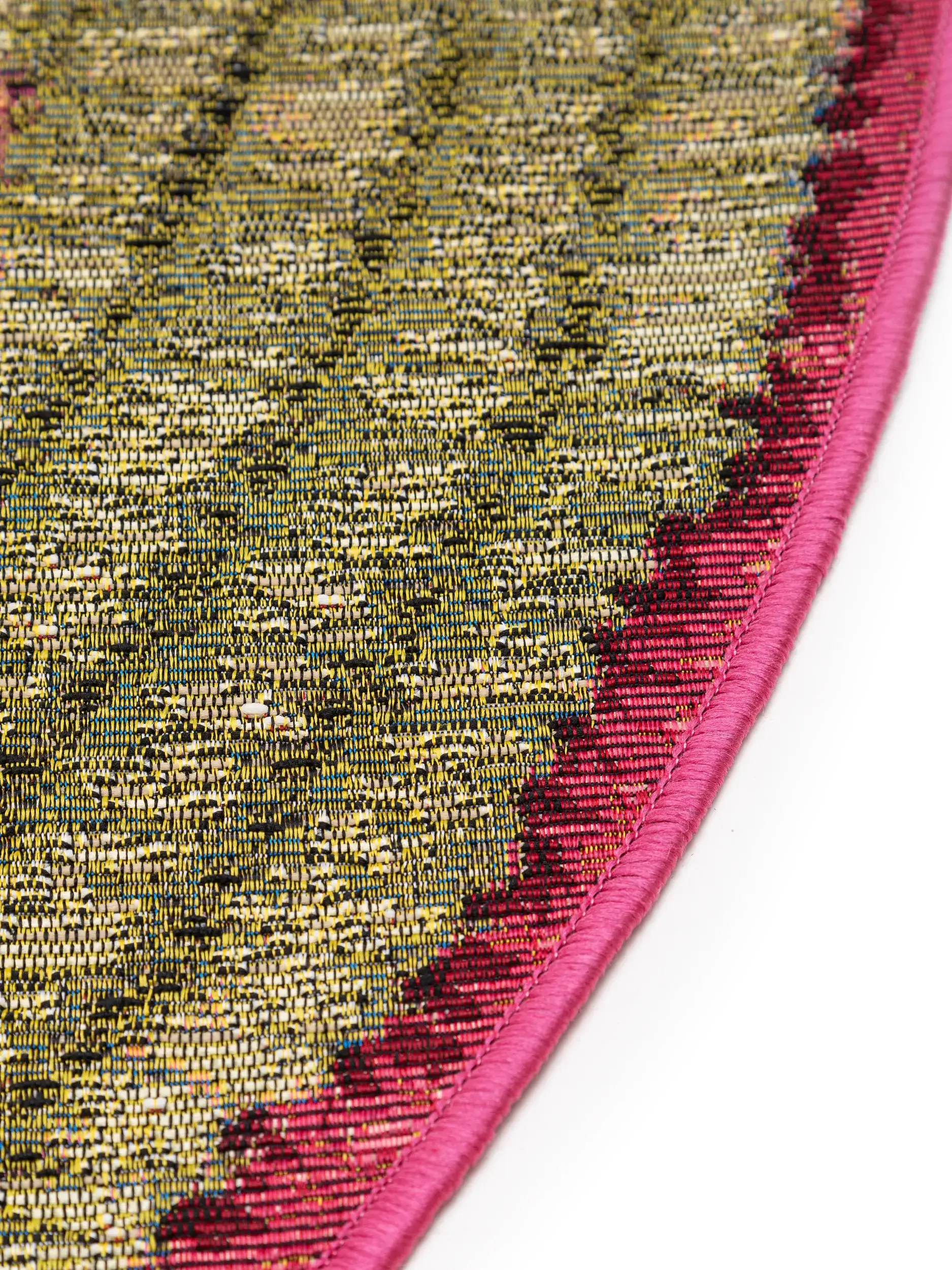 Tapijt van 76% Polypropyleen, 24% Polyester in Veelkleurig met een 76% Polypropyleen, 24% Polyester hoge pool van benuta nest