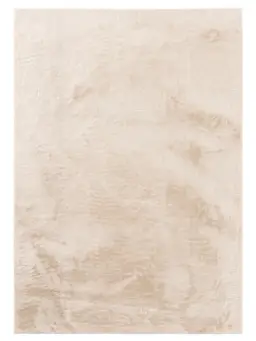 Fellteppich Furry Beige