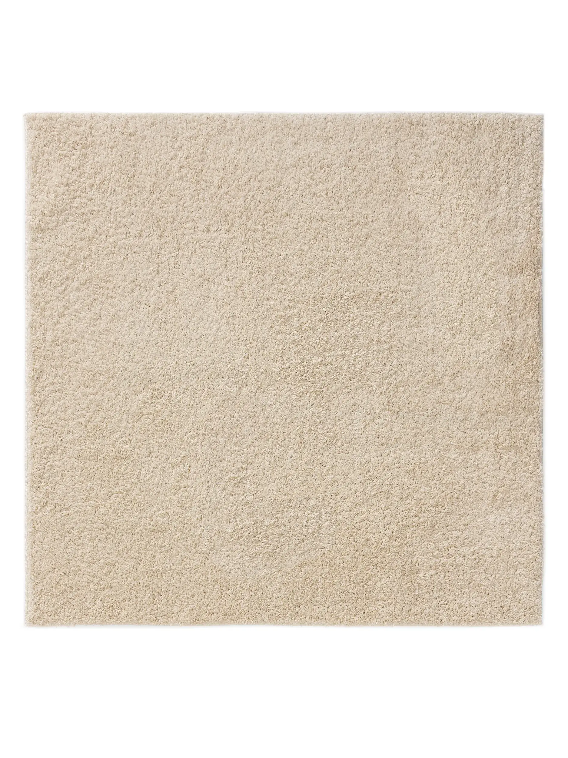 Rug made of 100% Polypropylen in Beige with a 100% Polypropylen high pile by benuta Basic