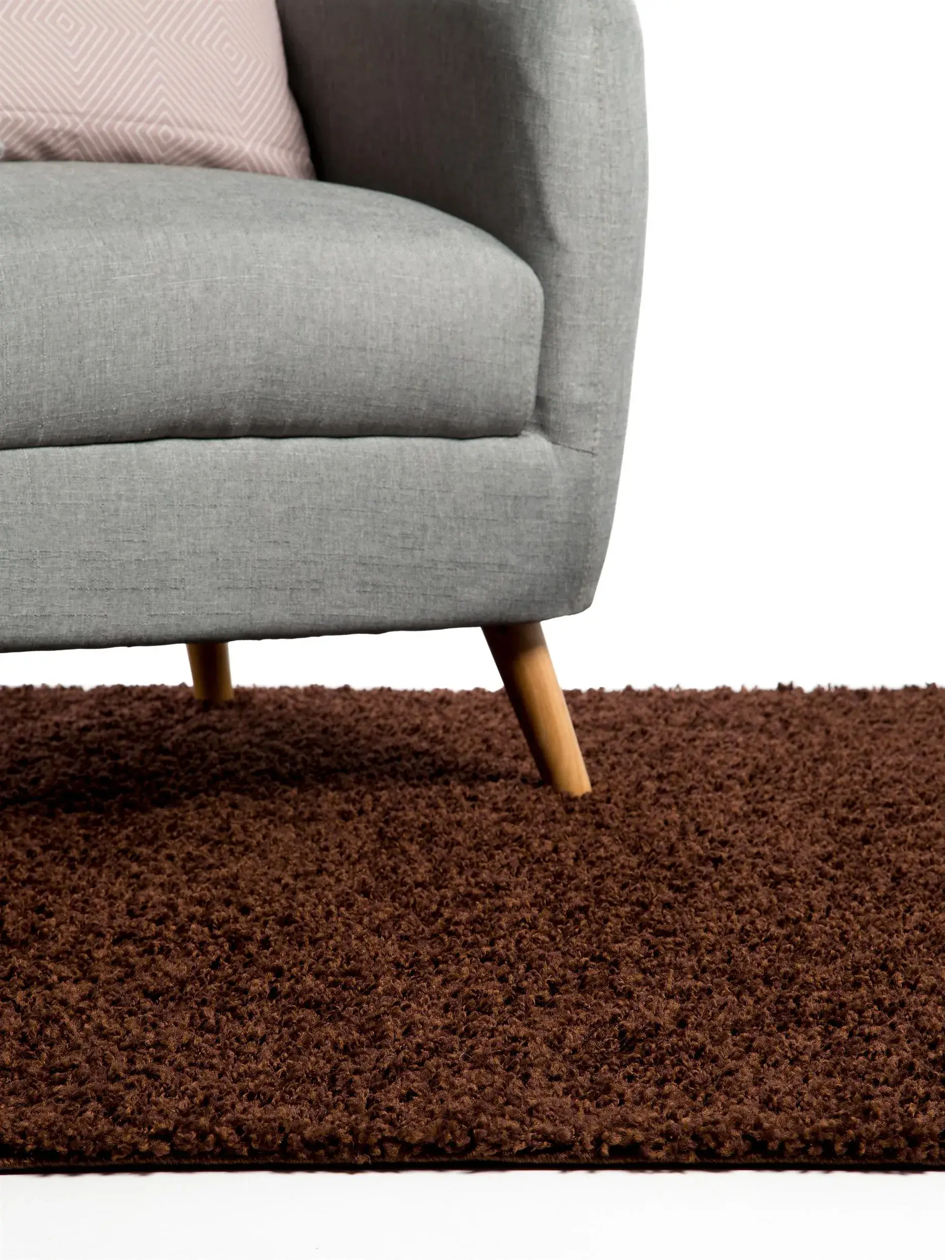 Tappeto Swirls di 100% Polipropilene in Marrone di benuta