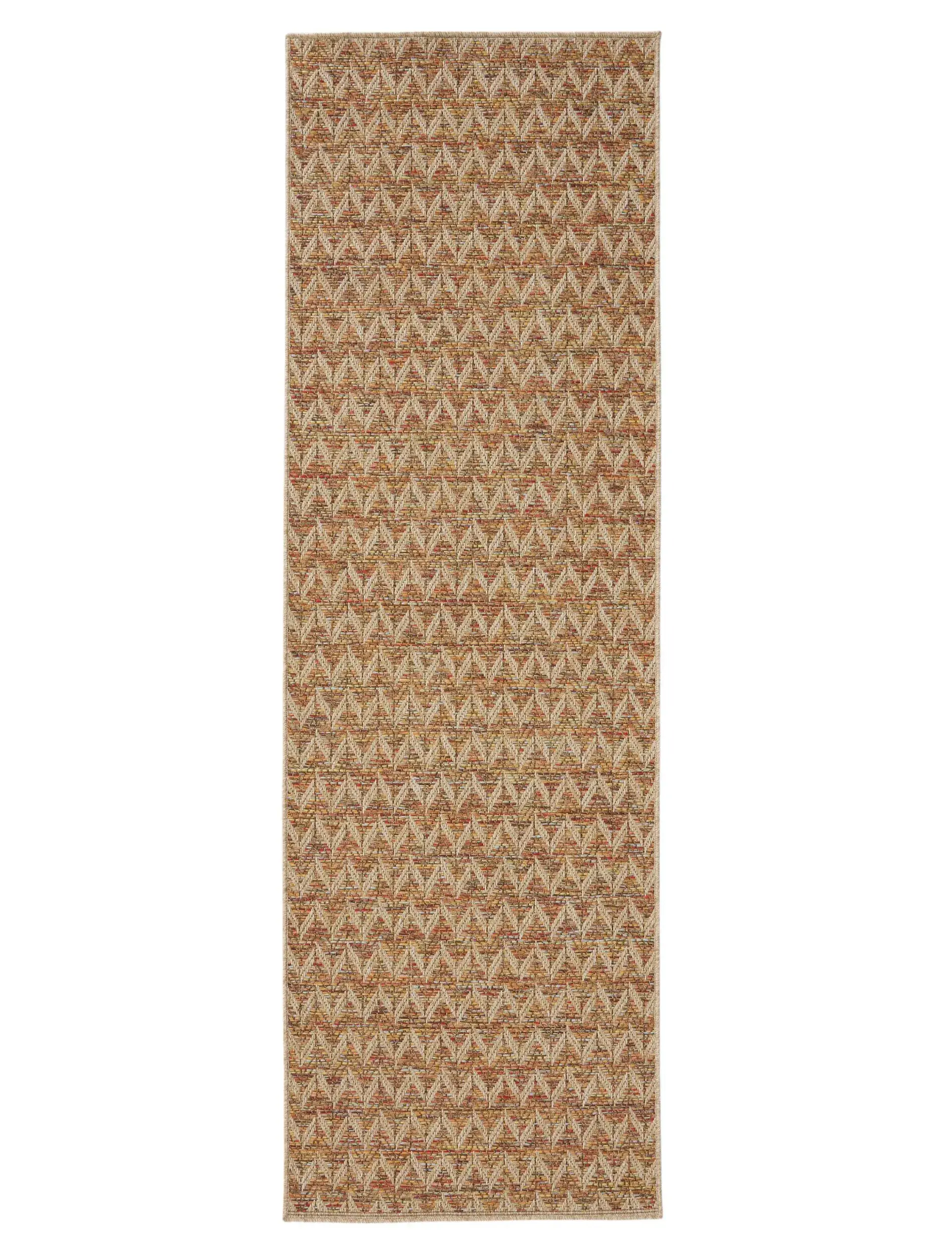 Rug made of 100% Polypropylen in Beige with a 100% Polypropylen high pile by benuta Nest