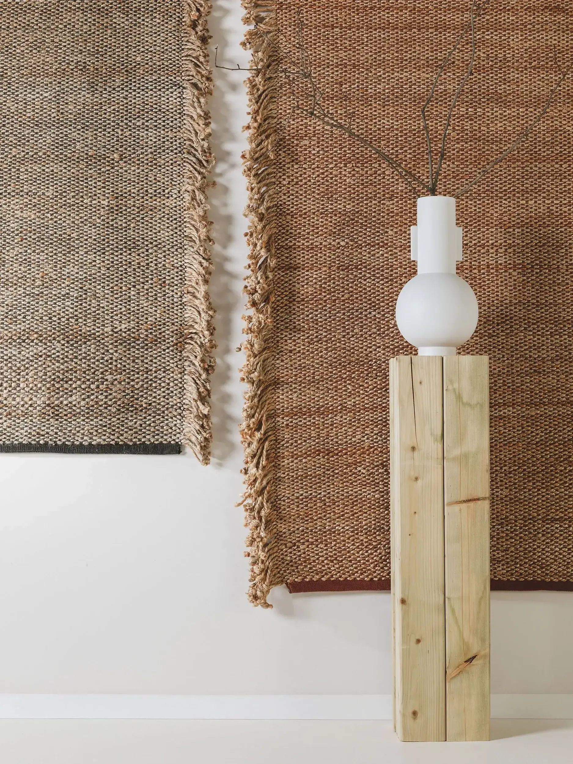 Teppich Alexandra aus 90% Jute, 10% Baumwolle in Beige von benuta