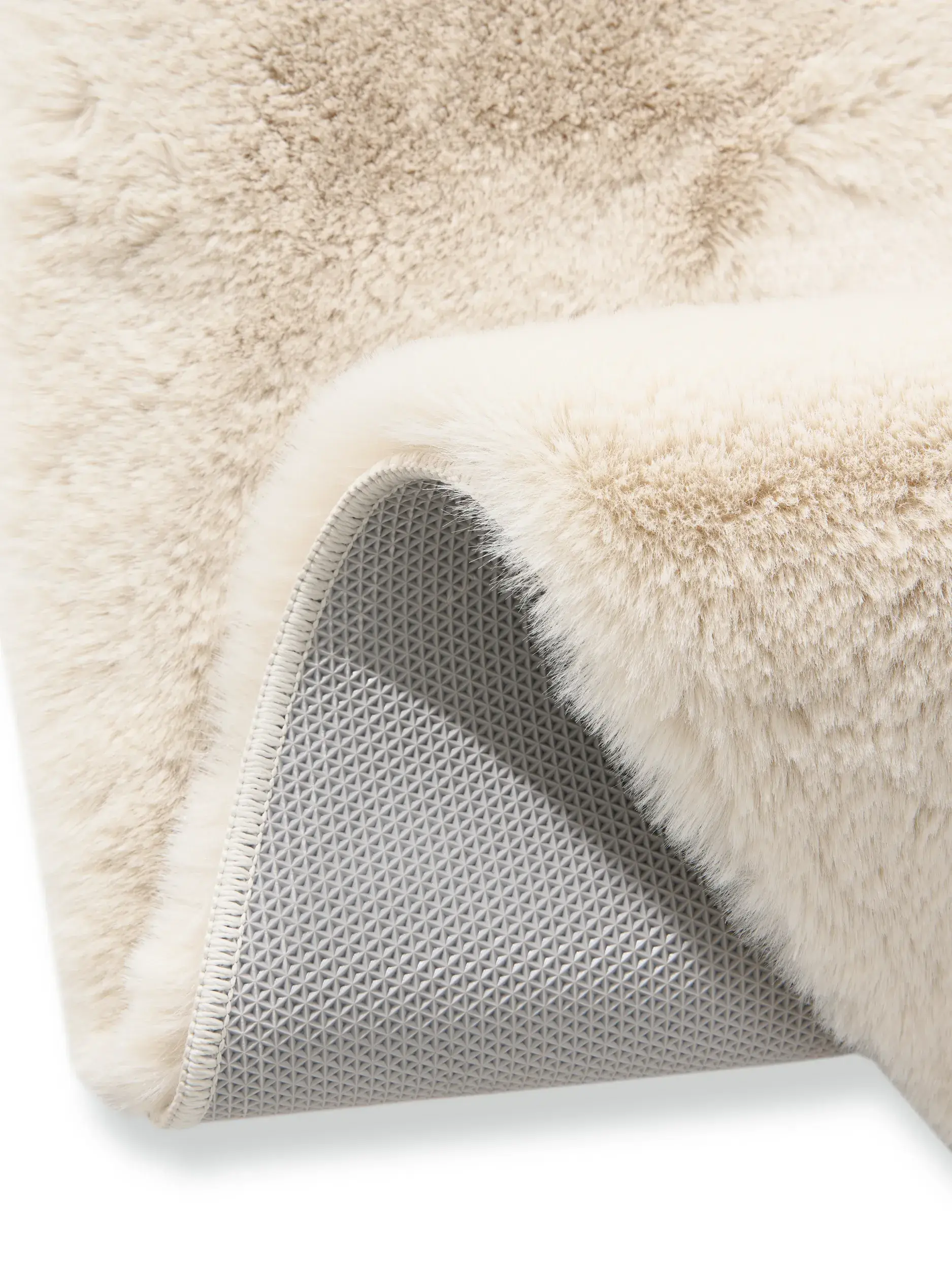 Teppich Dave aus 100% Polyester in Beige von benuta Nest