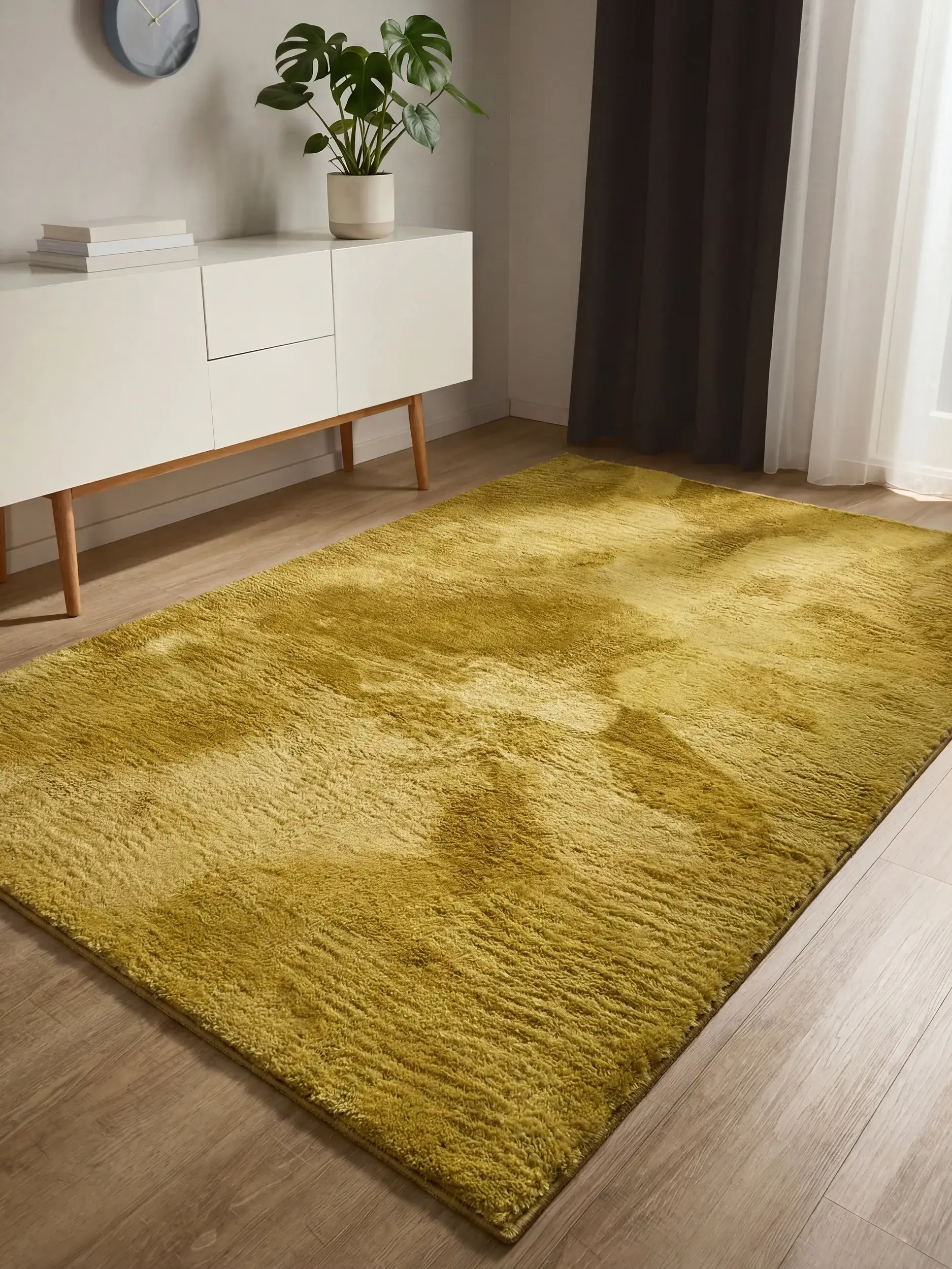 Tappeto Furry di 100% Poliestere in  di benuta Basic