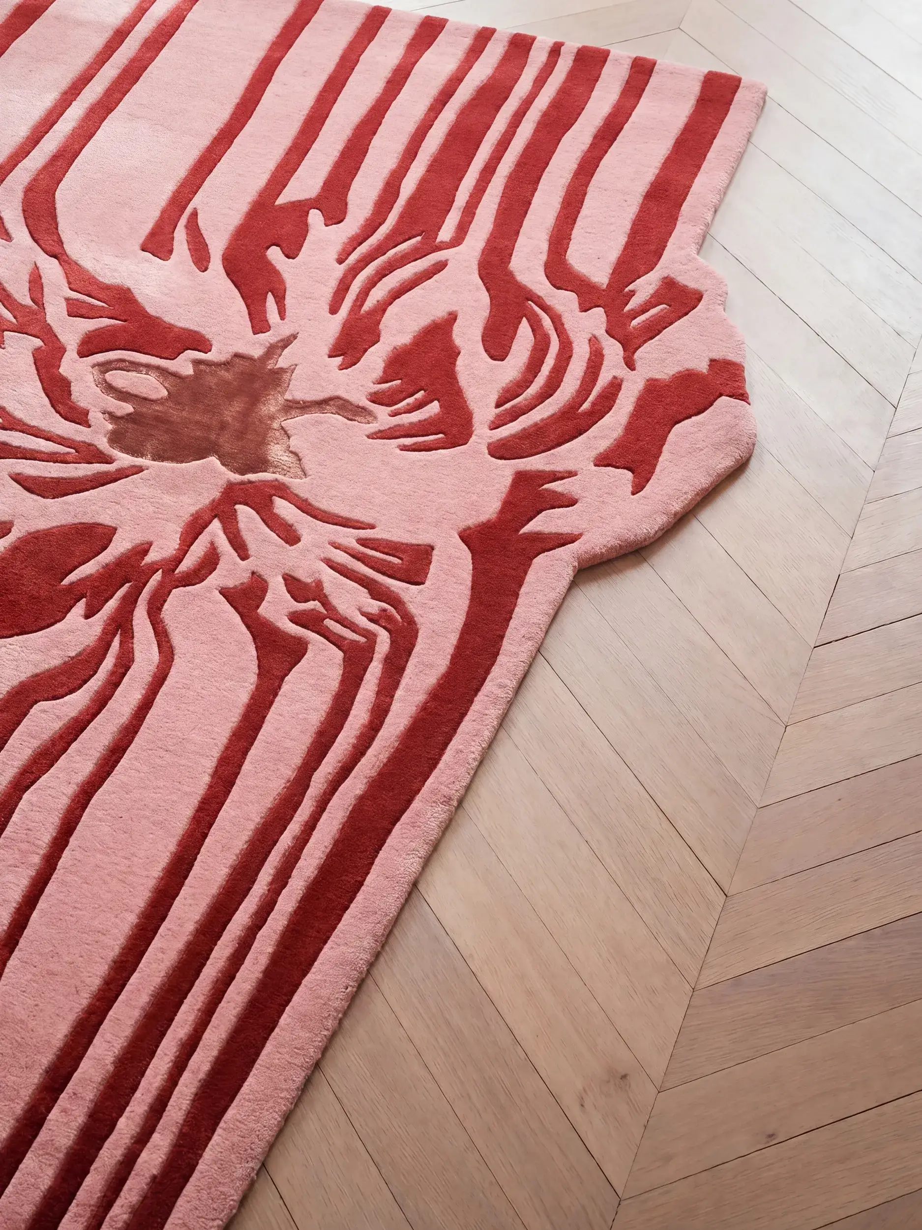 Tapis Lilya en 98% Laine (50% de Nouvelle-Zélande), 2% Lyocell (TENCEL™) en  de benuta Finest