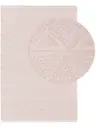 Baumwollteppich Cooper Rosa