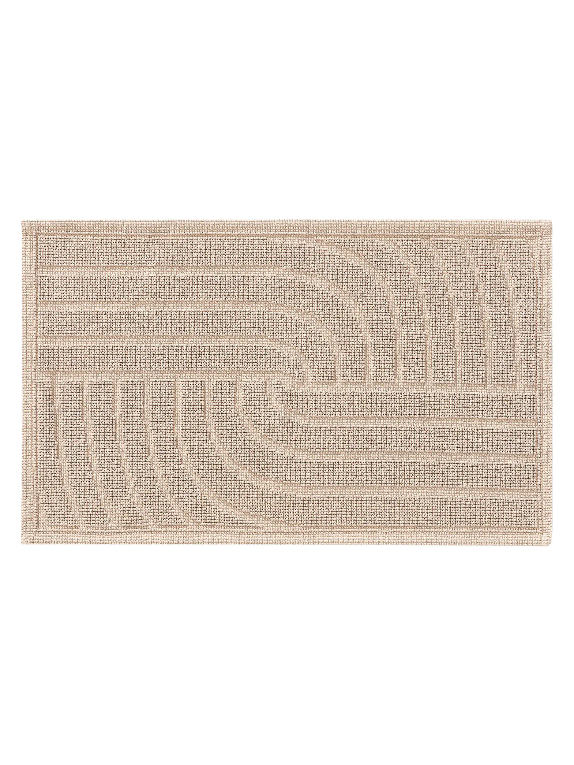 Badematte Jojo Beige Einfarbig-suunnittelussa, valmistettu 100% Baumwolleista, benuta Nestin toimesta