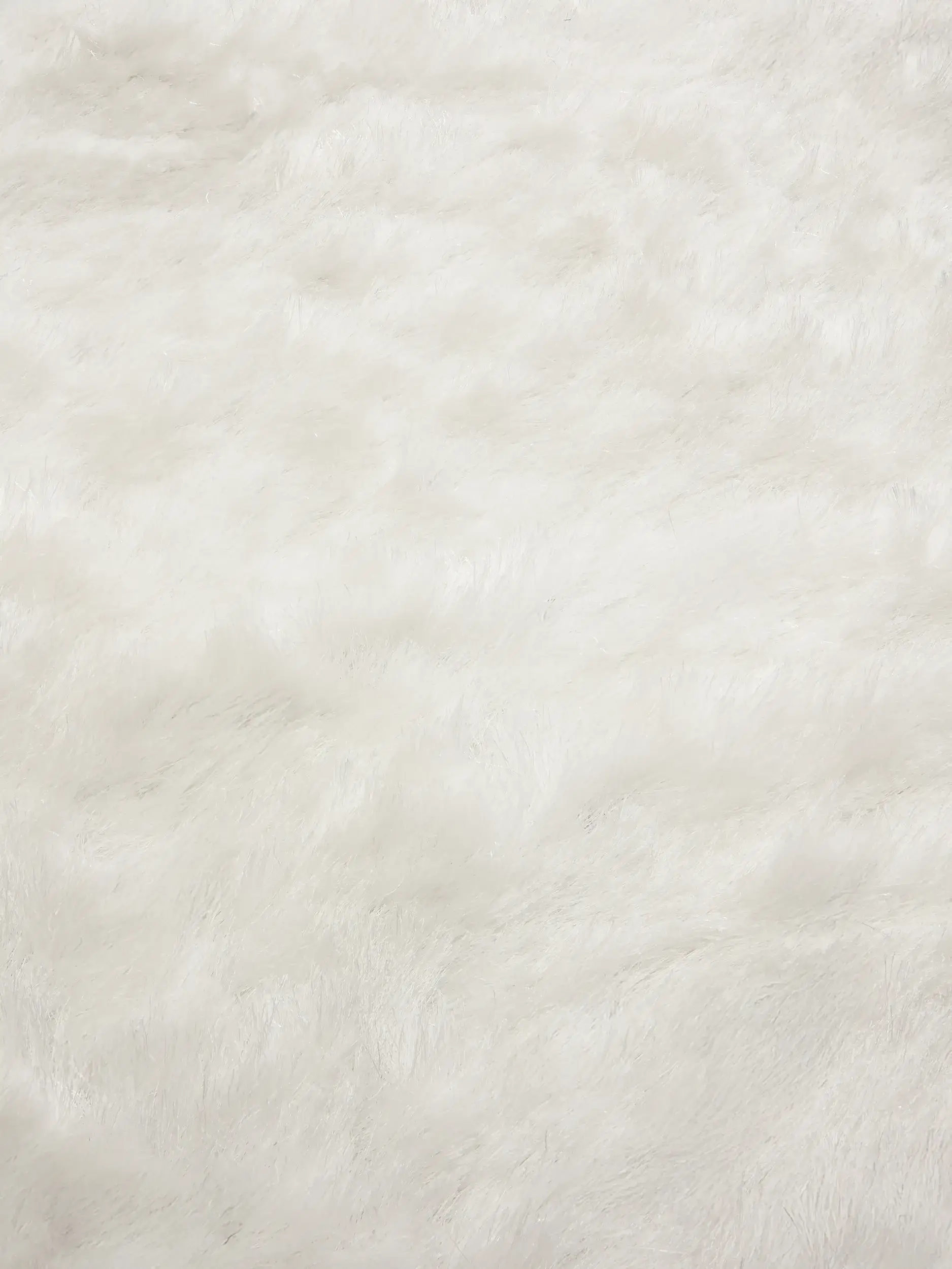 Teppich Whisper aus 100% Polyester in Weiß von benuta Nest