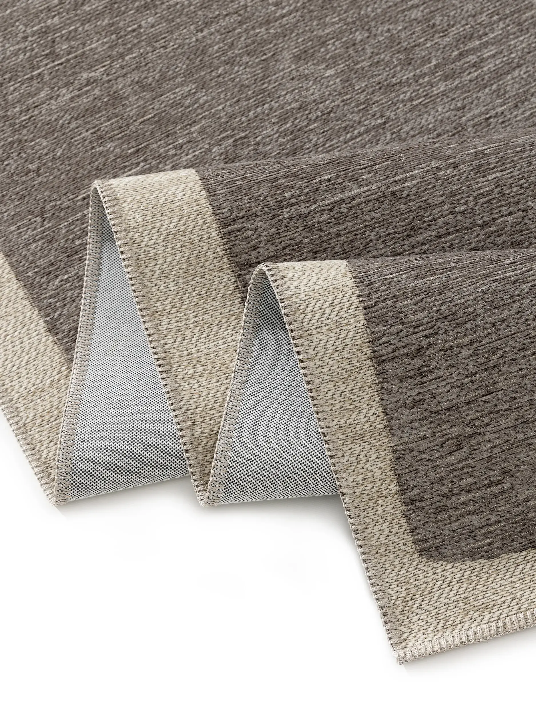 Teppich aus 100% Polyester (recyceltes PET) in Multicolor mit 100% Polyester (recyceltes PET) hohem Flor von benuta Nest