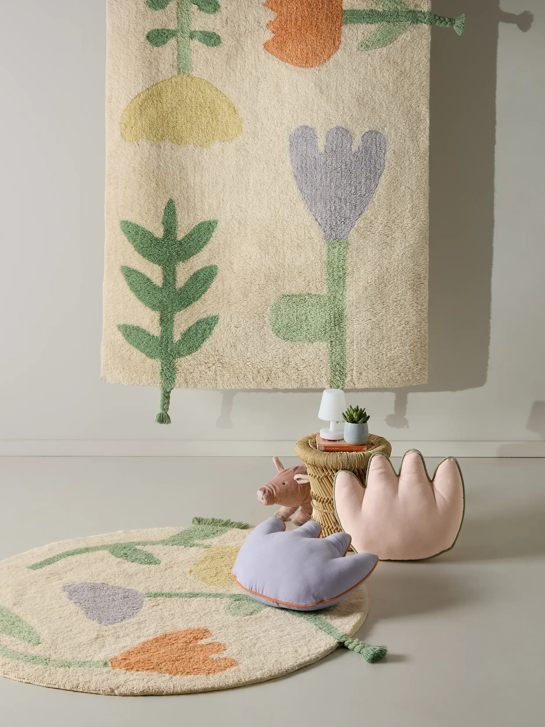 Kudde Fleur Lila von Lytte