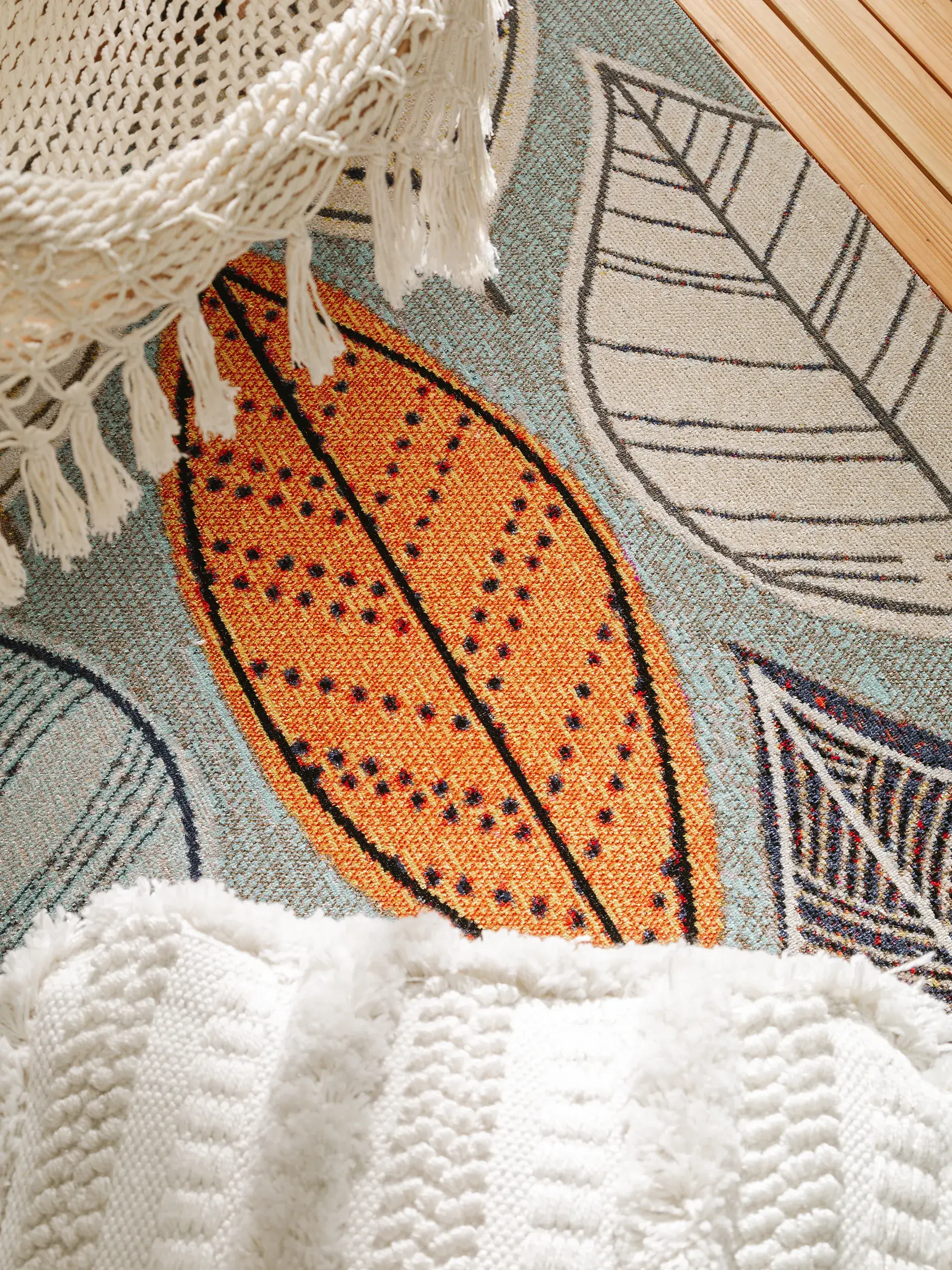 Alfombra de 100% Polipropileno en Multicolor con un pelo de {{Placeholder_Pile Height}} de altura de benuta nest