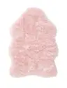 Waschbarer Hochflorteppich Nanuk Pink