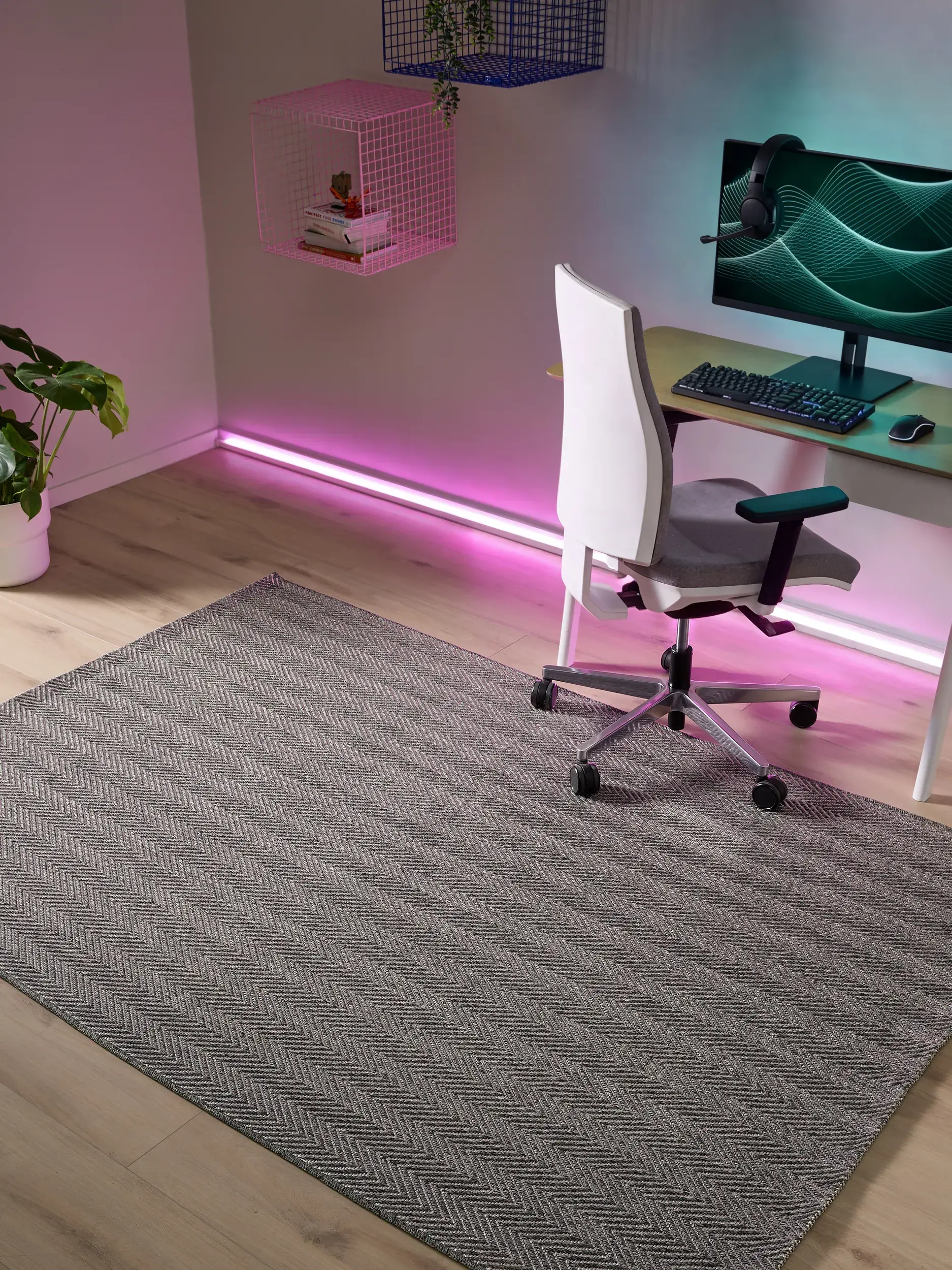 Teppich Rowan aus 100% Polypropylen in  von benuta Pop