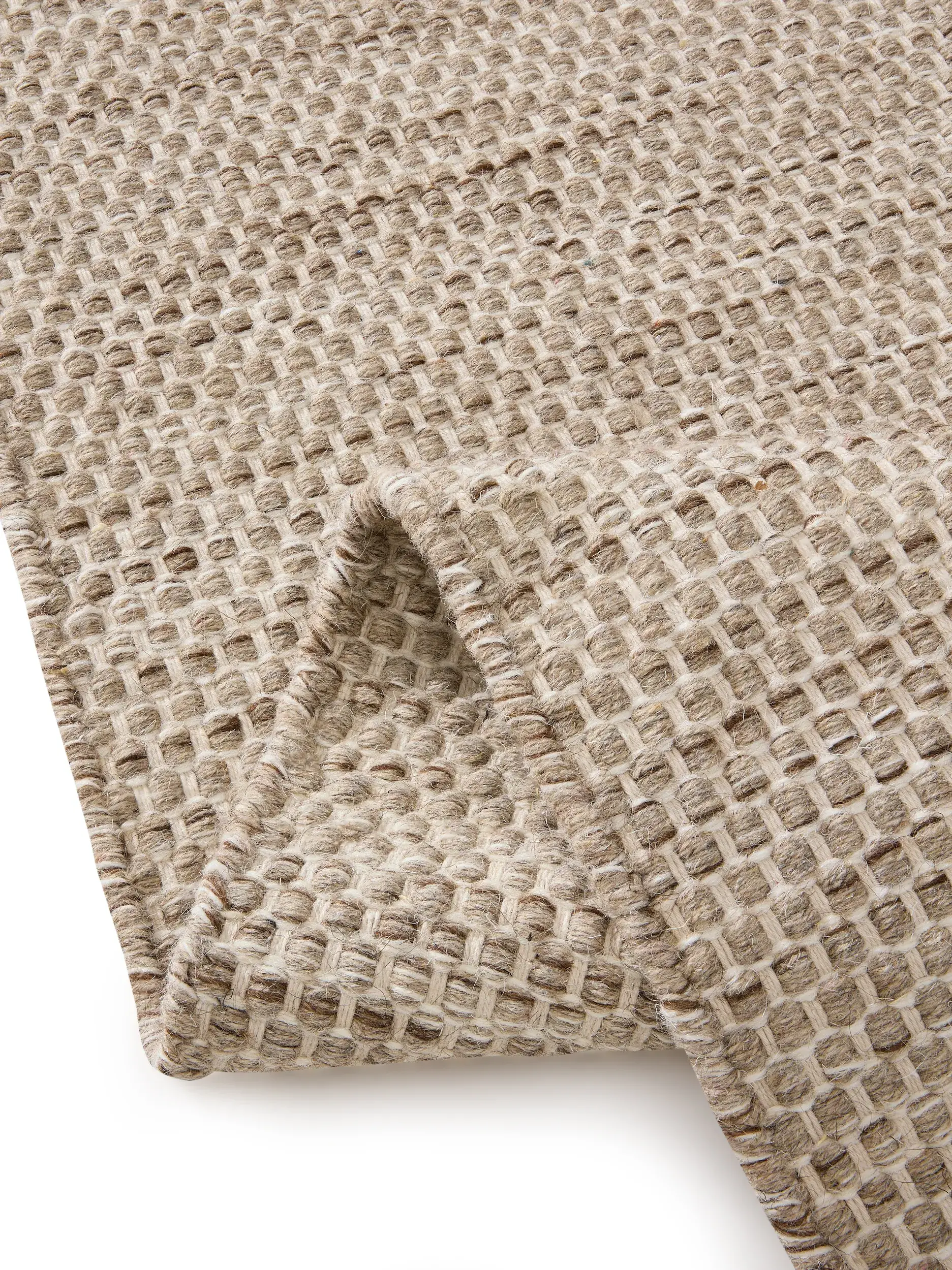 Teppich Rocco aus 80% Wolle, 20% Baumwolle in  von benuta Pure