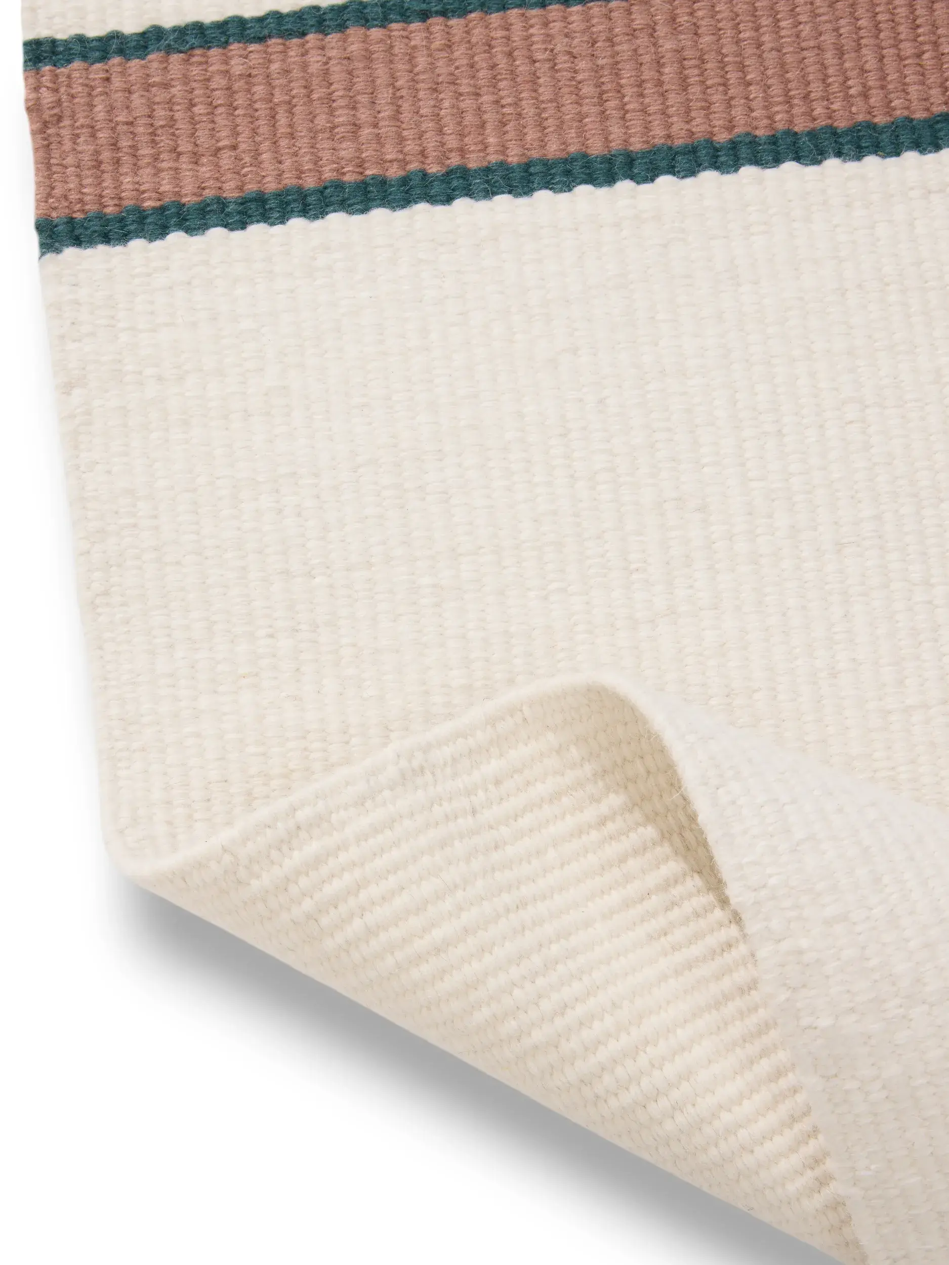 Rug made of 100% Wolle in Beige with a 100% Wolle high pile by benuta Pure